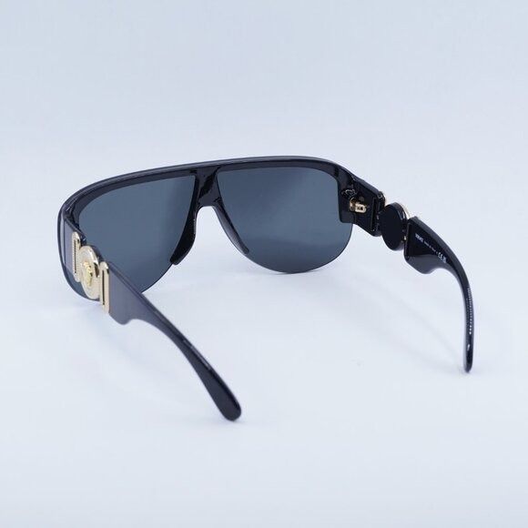 Versace Versace VE4391 GB1/87 Sunglasses Black Aviator Frame Size ONE SIZE - 10 Thumbnail