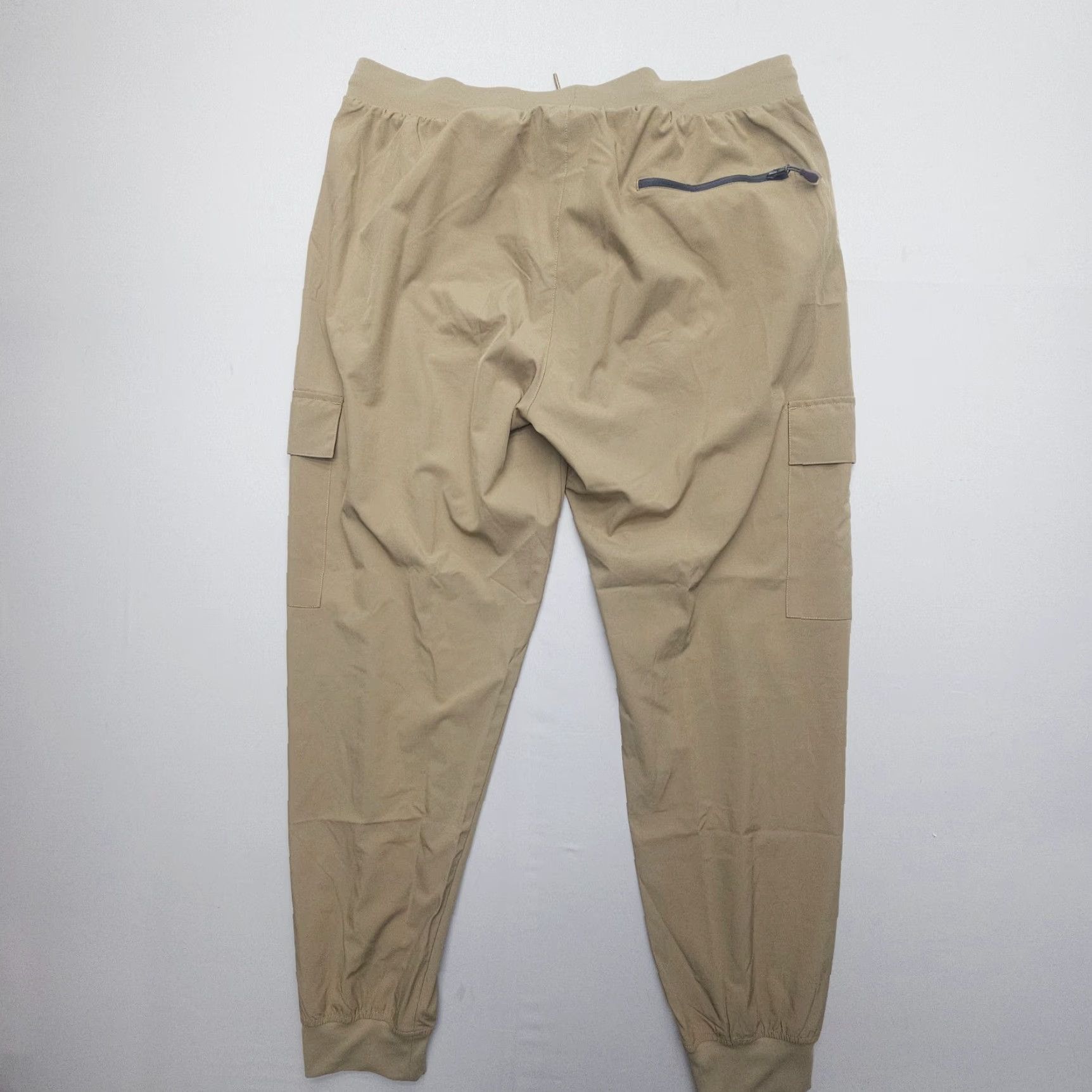 Vintage LJBJN Pants Womens 2XL Khaki Cargo Jogger Travel Stretch Lightweight Tech Hiking Size 38" / US 16 / IT 52 - 2 Thumbnail
