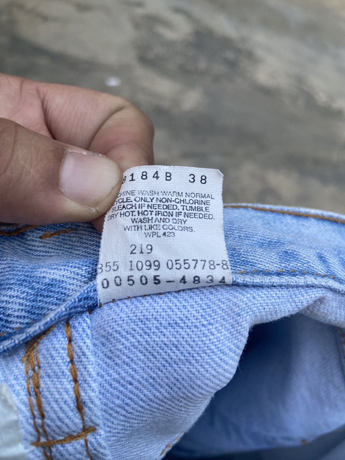 Levi's Vintage Levi’s 505 Denim Pant Size US 31 - 6 Thumbnail