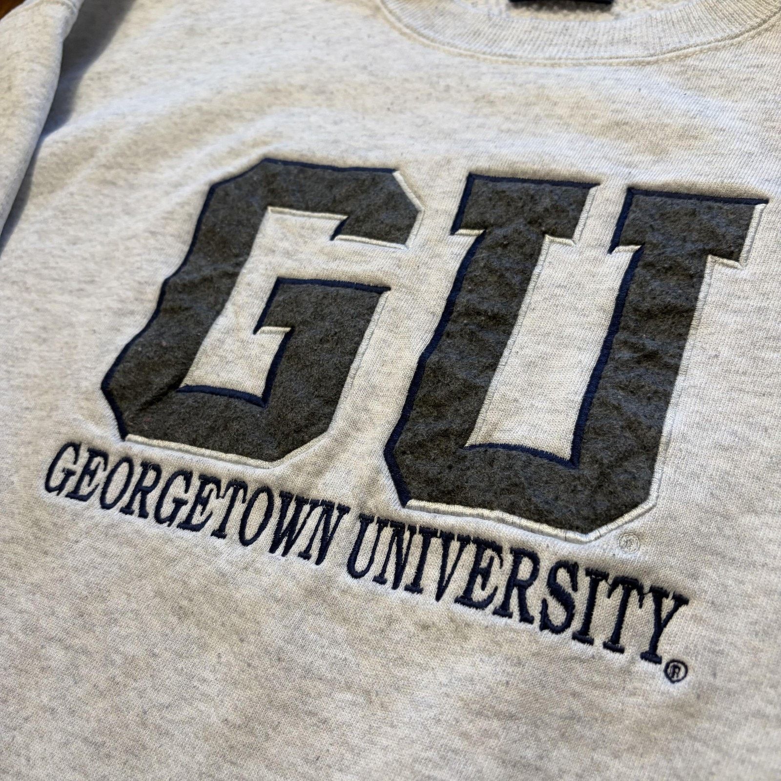 Jansport Vtg Georgetown Hoyas Sweatshirt Mens XL JanSport Made USA Size US XL / EU 56 / 4 - 5 Thumbnail