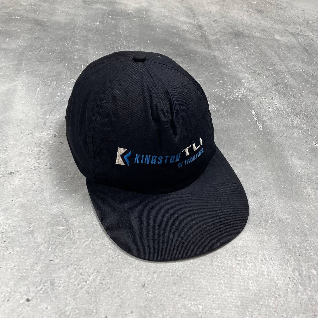 Vintage Vintage Kingston TLI TV Facilities Cap Black Size OS Size ONE SIZE - 13 Thumbnail