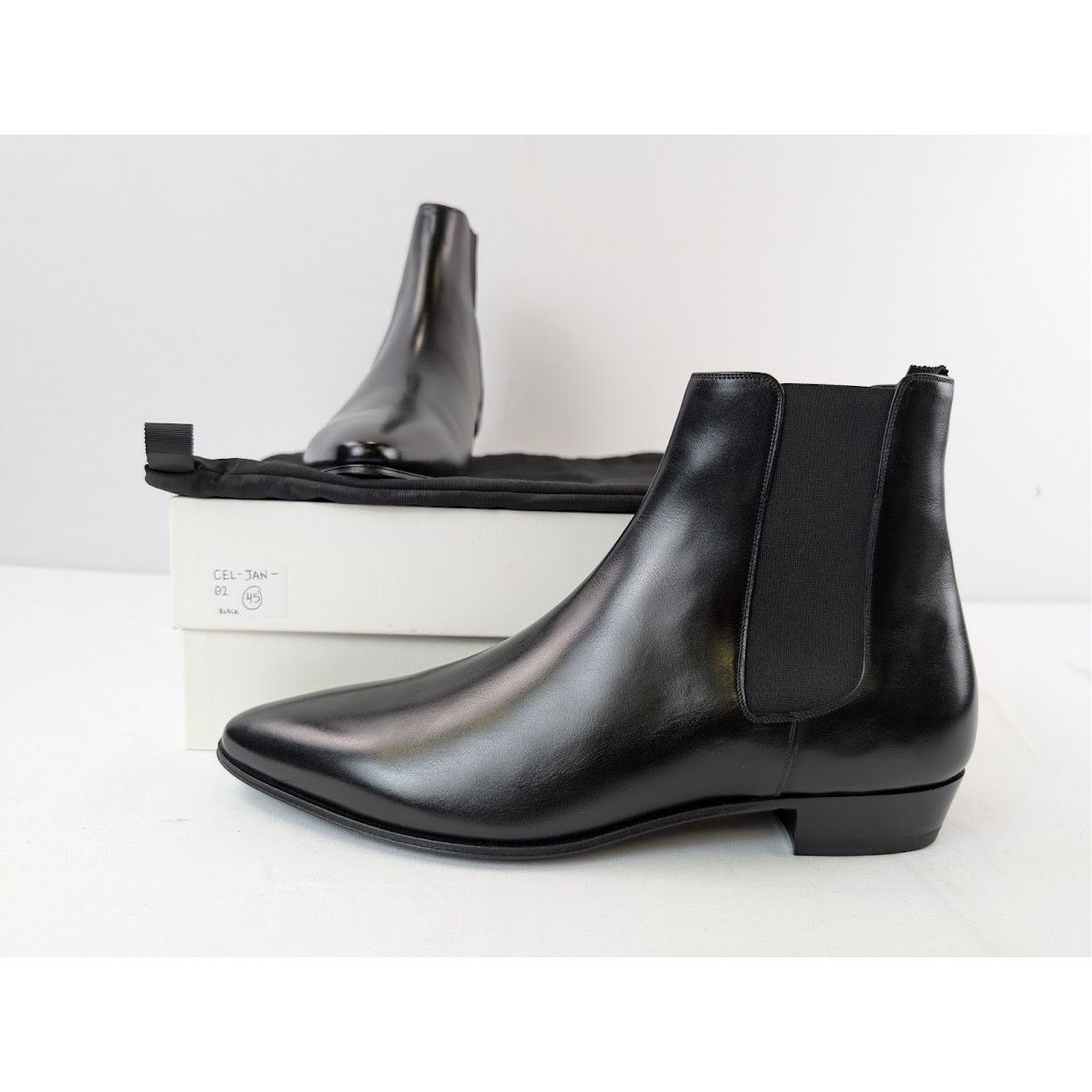 Celine o1rshd1 Boots in Black Size US 12 / EU 45 - 16 Thumbnail