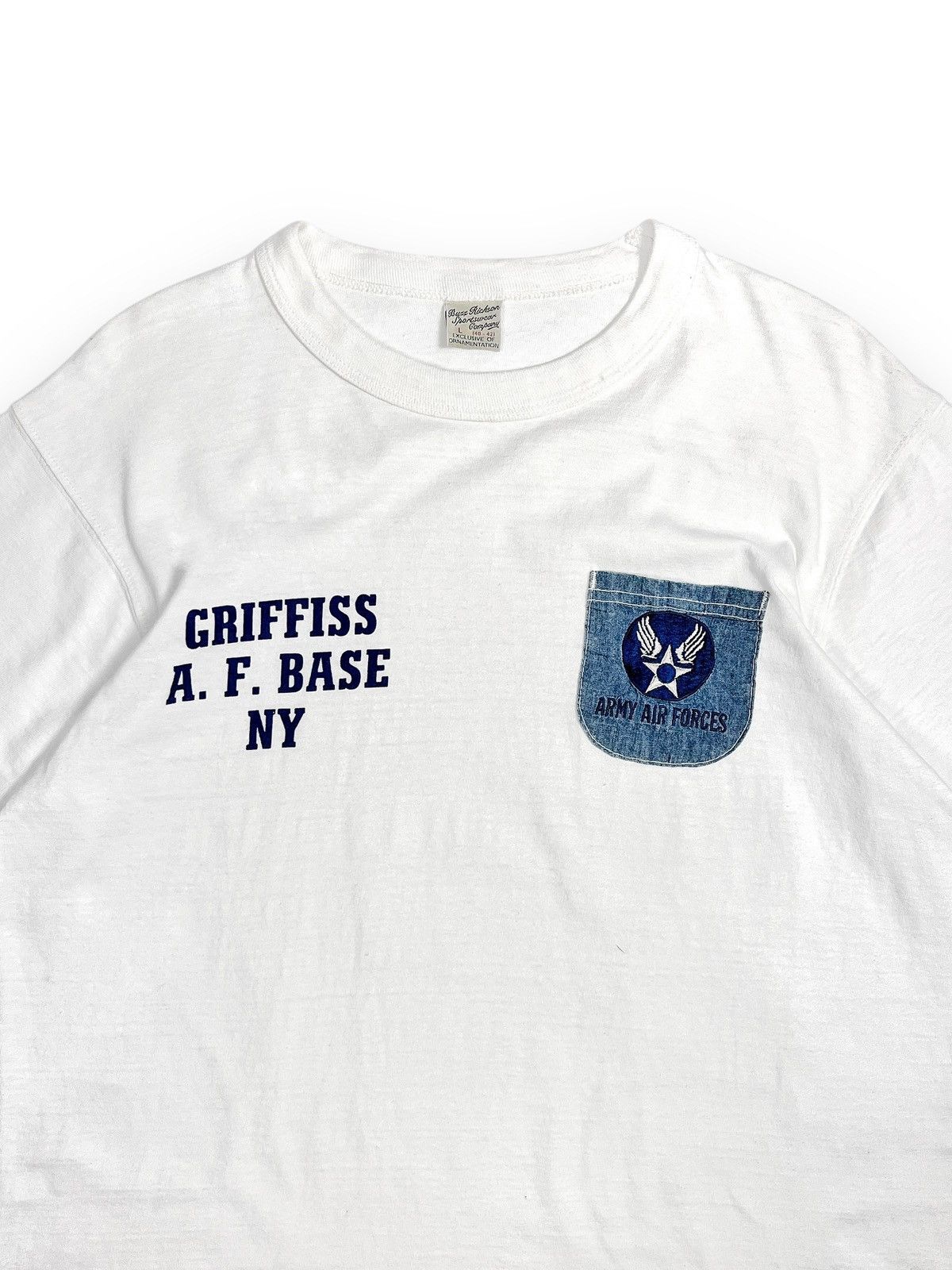Buzz Rickson's Buzz Rickson's Griffiss A.F Base NY Pocket Tee Size US L / EU 52-54 / 3 - 2 Thumbnail
