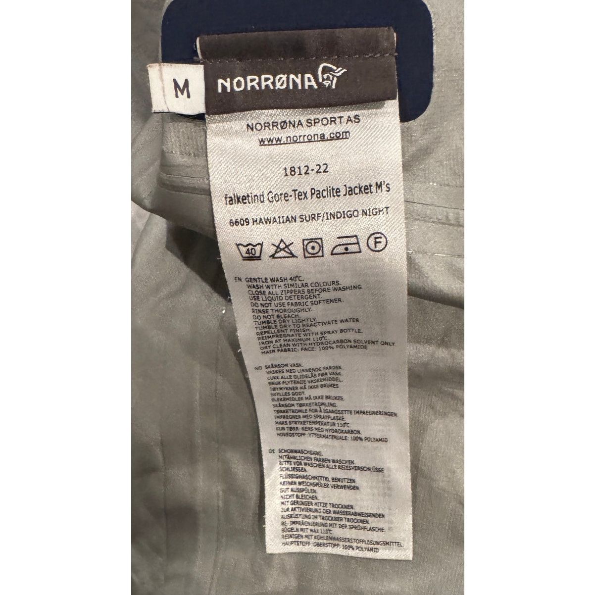 Norrona Norrøna Falketind GORE-TEX Paclite Jacket Size Medium Size US M / EU 48-50 / 2 - 17 Thumbnail
