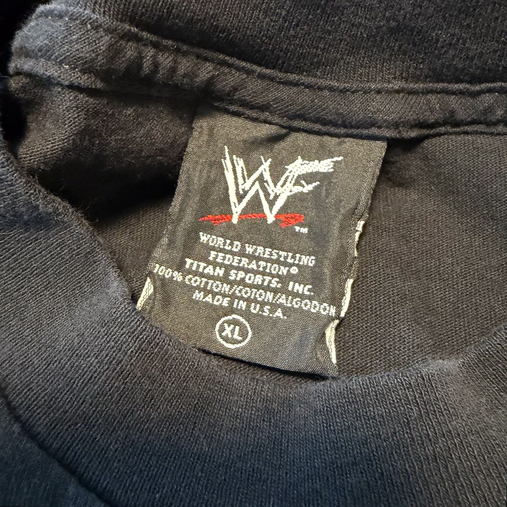 Vintage VINTAGE WWF T Shirt XL Black Pink Billy Gunn Mr Ass 90s USA Grunge Punk Retro Sports Mens Size US XL / EU 56 / 4 - 3 Thumbnail