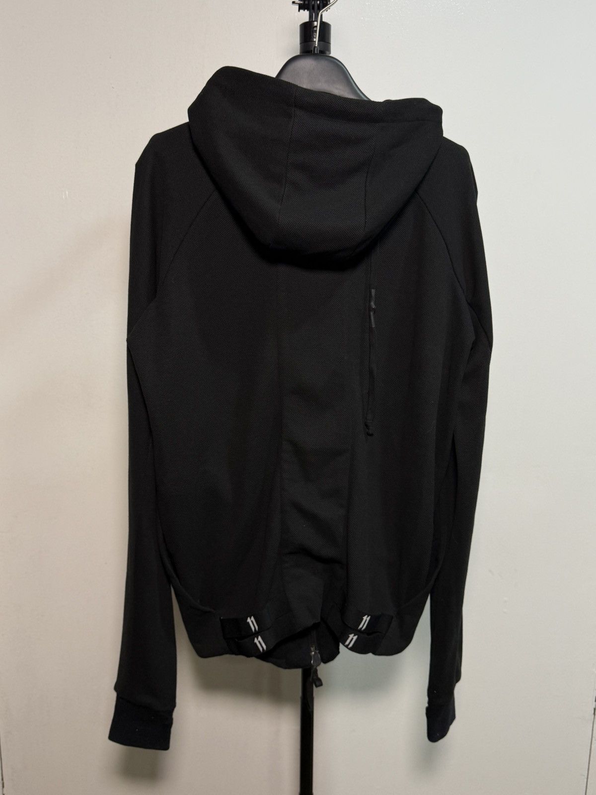 11 By Boris Bidjan Saberi 11 by Boris Bidjan Saberi Black Technical Zip Hoodie Size US S / EU 44-46 / 1 - 2 Thumbnail