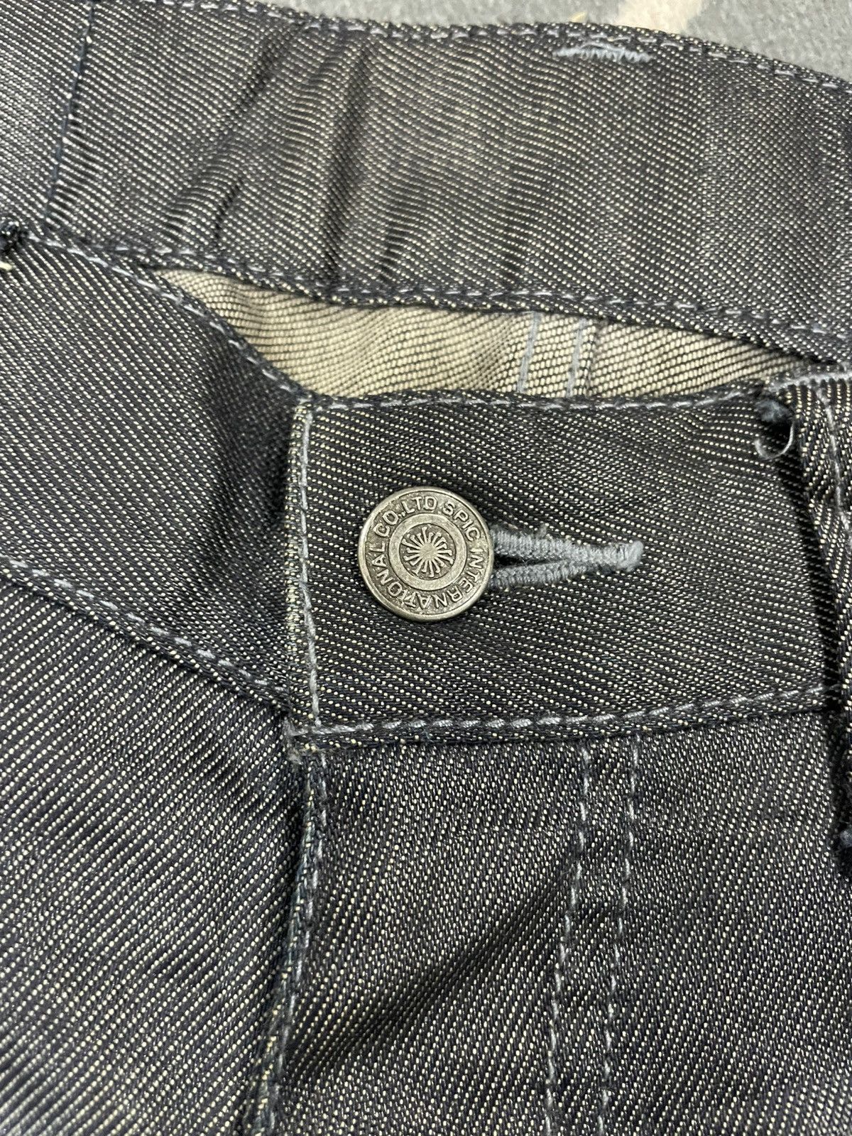 Japanese Brand Tornado Mart Stonewash Rigid Lowrise Jeans W32" x L37" Size US 32 / EU 48 - 14 Thumbnail