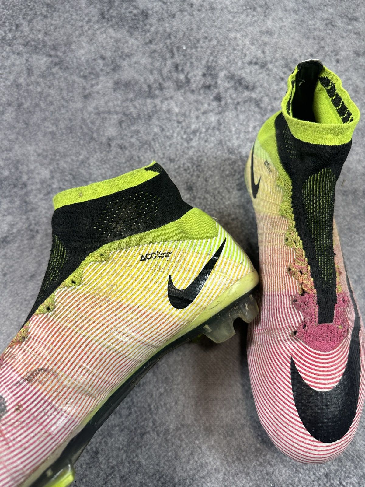 Nike Vintage Nike ACC Mercurial Soccer Boots 8 Rare Logo 41 USA Size US 8 / EU 41 - 3 Thumbnail