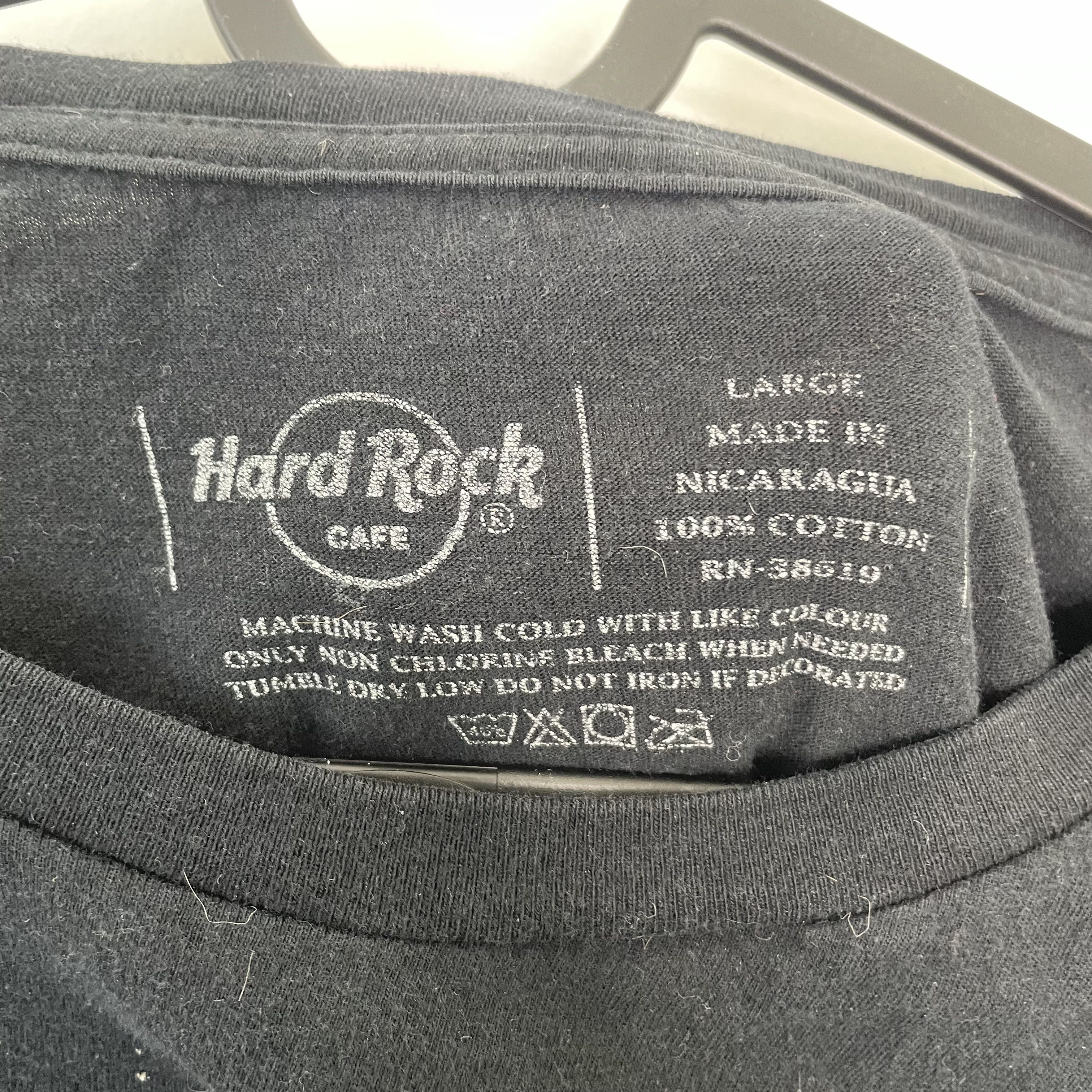 Hard Rock Cafe Hard Rock Cafe Ringo Starr Peace Love T-Shirt Black L Size US L / EU 52-54 / 3 - 4 Thumbnail