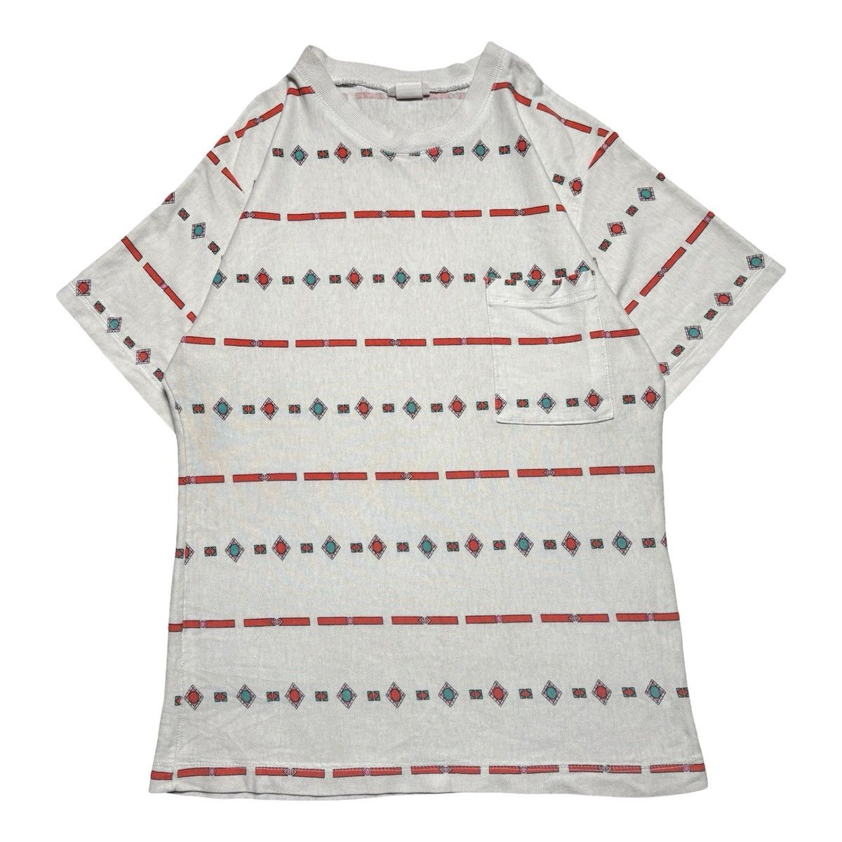 Other Vintage 80s Icognito Aztec SouthWestern Geometric T Shirt M Size US M / EU 48-50 / 2 - 1 Thumbnail