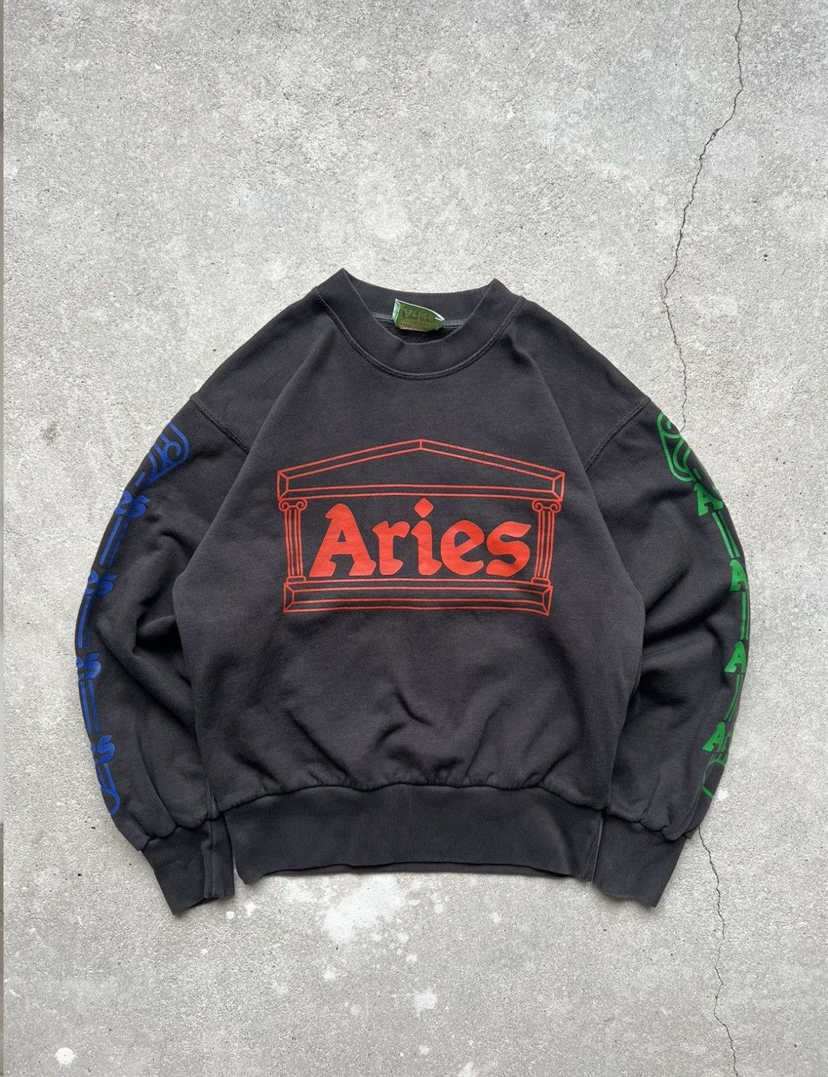 Aries Aries Column Sweatshirt Size XXS / US 00 / IT 34 - 1 Thumbnail
