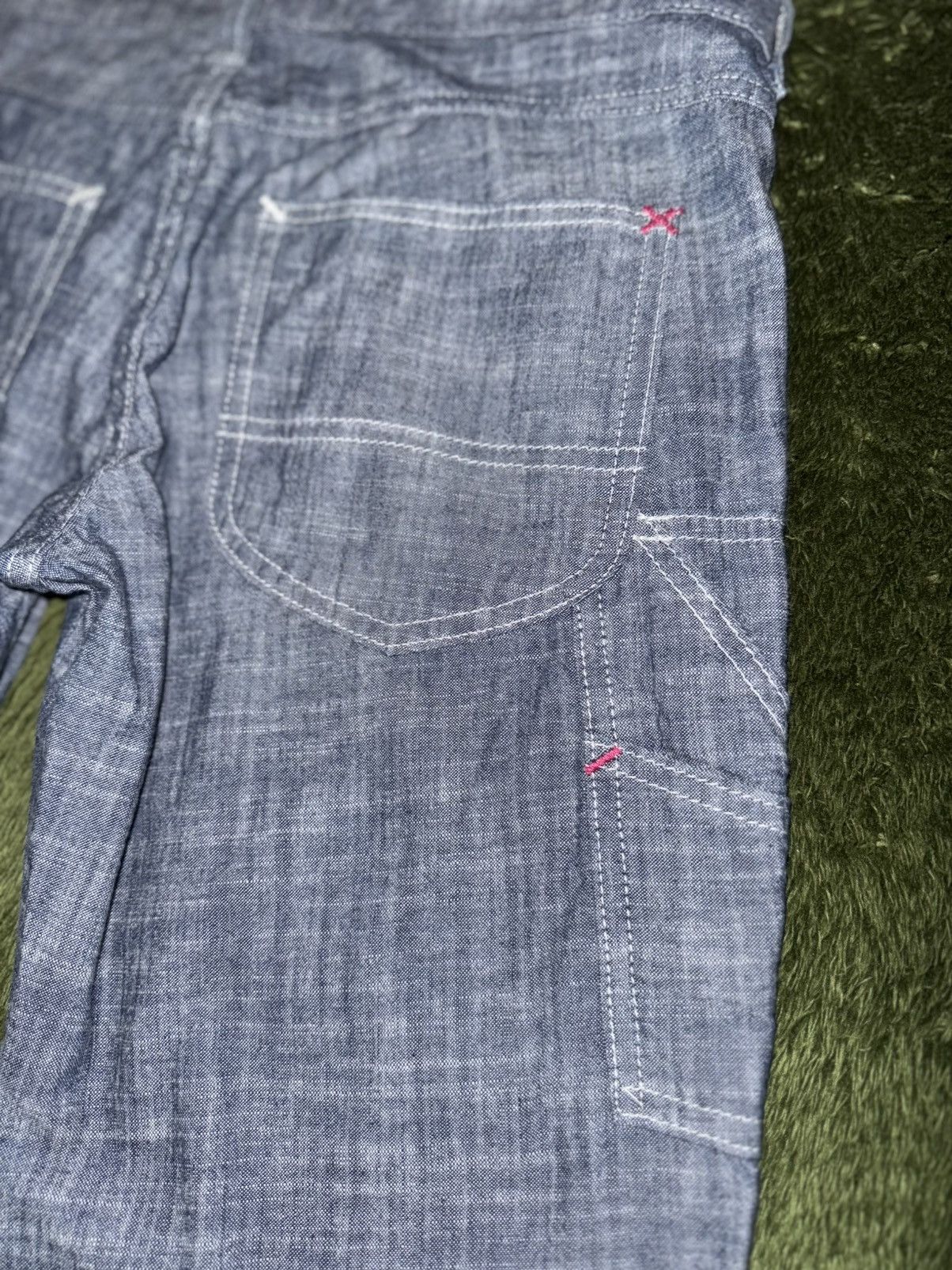Lee [M] LEE Made in Japan EME Line Chambray Work Pants Size US 30 / EU 46 - 10 Thumbnail