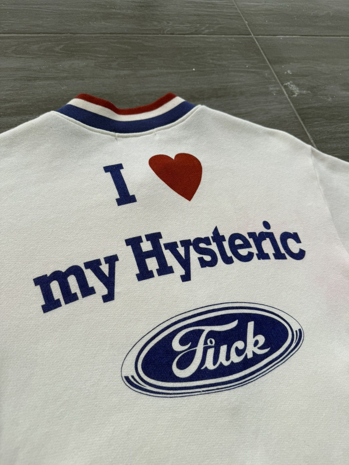 Hysteric Glamour Vintage 1990s I ❤️ Hysteric Glamour "FUCK" Shirt Size US S / EU 44-46 / 1 - 11 Thumbnail