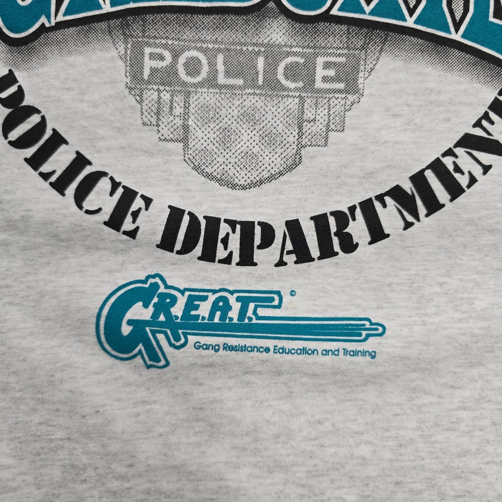 Anvil × Vintage Vintage Honolulu Police Department Shirt HPD M Police Tee Size US M / EU 48-50 / 2 - 5 Thumbnail