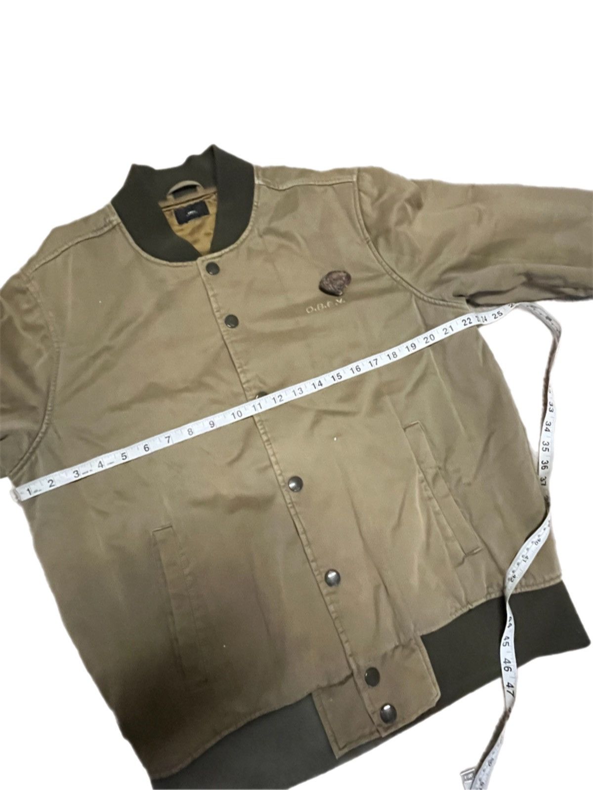 Obey Obey LINESMAN Dusty Army Durable Heavy Twill Bomber Men's M Size US M / EU 48-50 / 2 - 8 Thumbnail