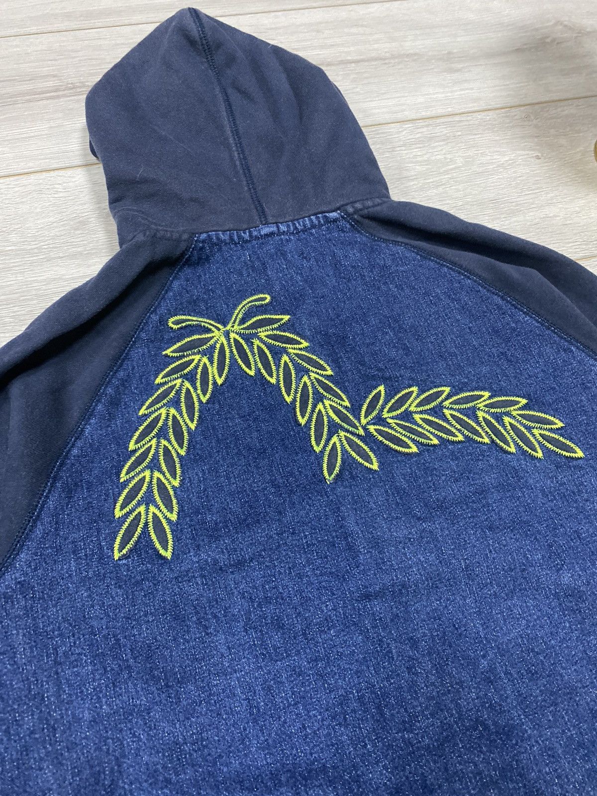 Evisu Evisu RARE vintage denim big seagull hoodie Size US M / EU 48-50 / 2 - 11 Thumbnail