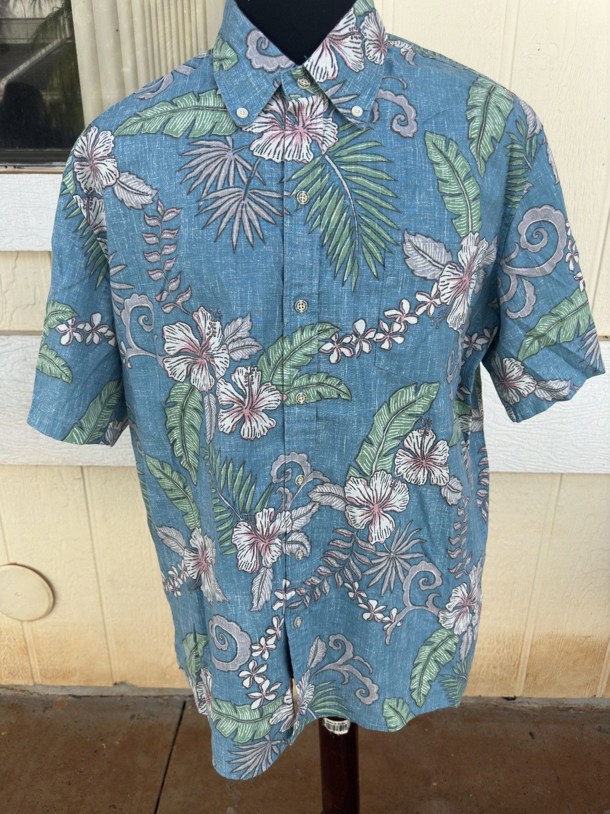 Reyn Spooner PreOwned Reyn Spooner Hawaiian Print Multicolored Men's L Size US L / EU 52-54 / 3 - 1 Thumbnail