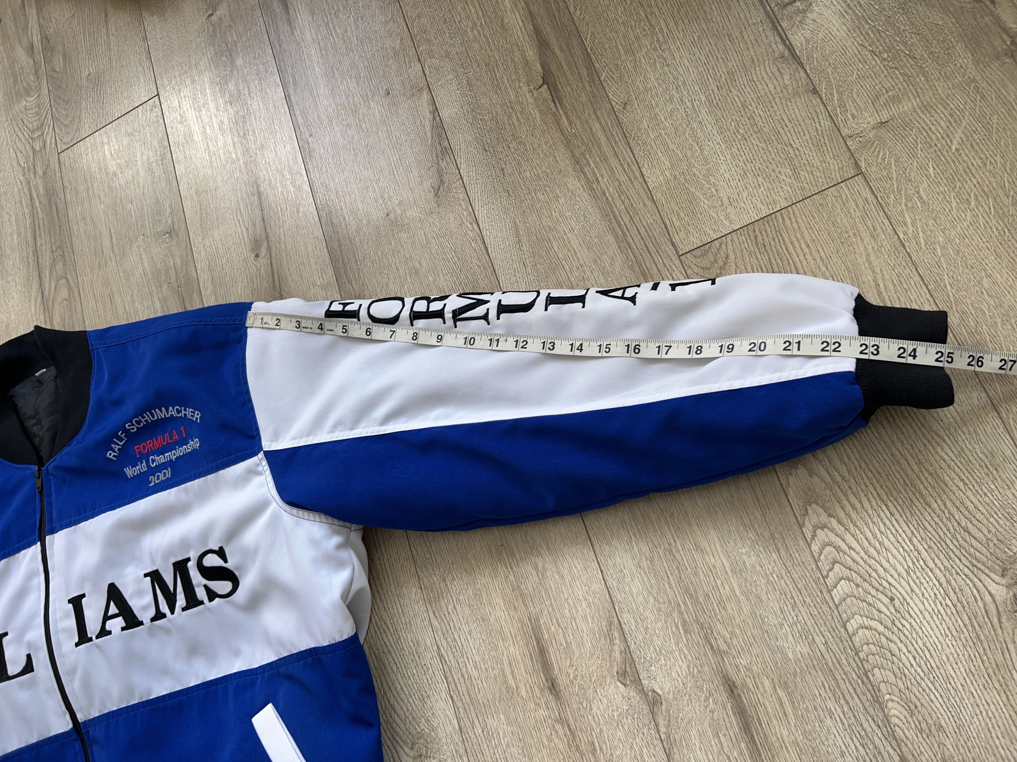 BMW × Vintage Williams Ralf Schumacher 2001 Championship Jacket Size XXL Size US XXL / EU 58 / 5 - 9 Thumbnail