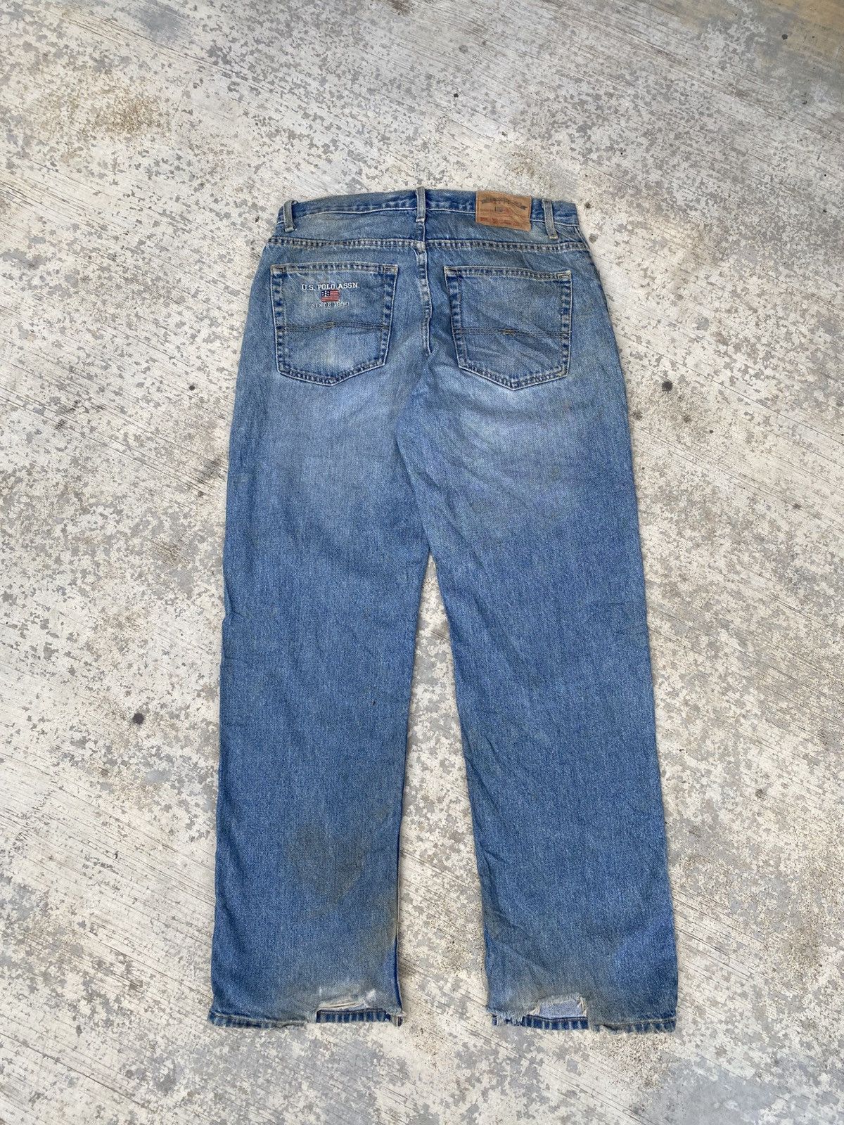 U.S. Polo Assn. Vintage U.S POLO ASSN. worker jeans Size US 32 / EU 48 - 2 Thumbnail