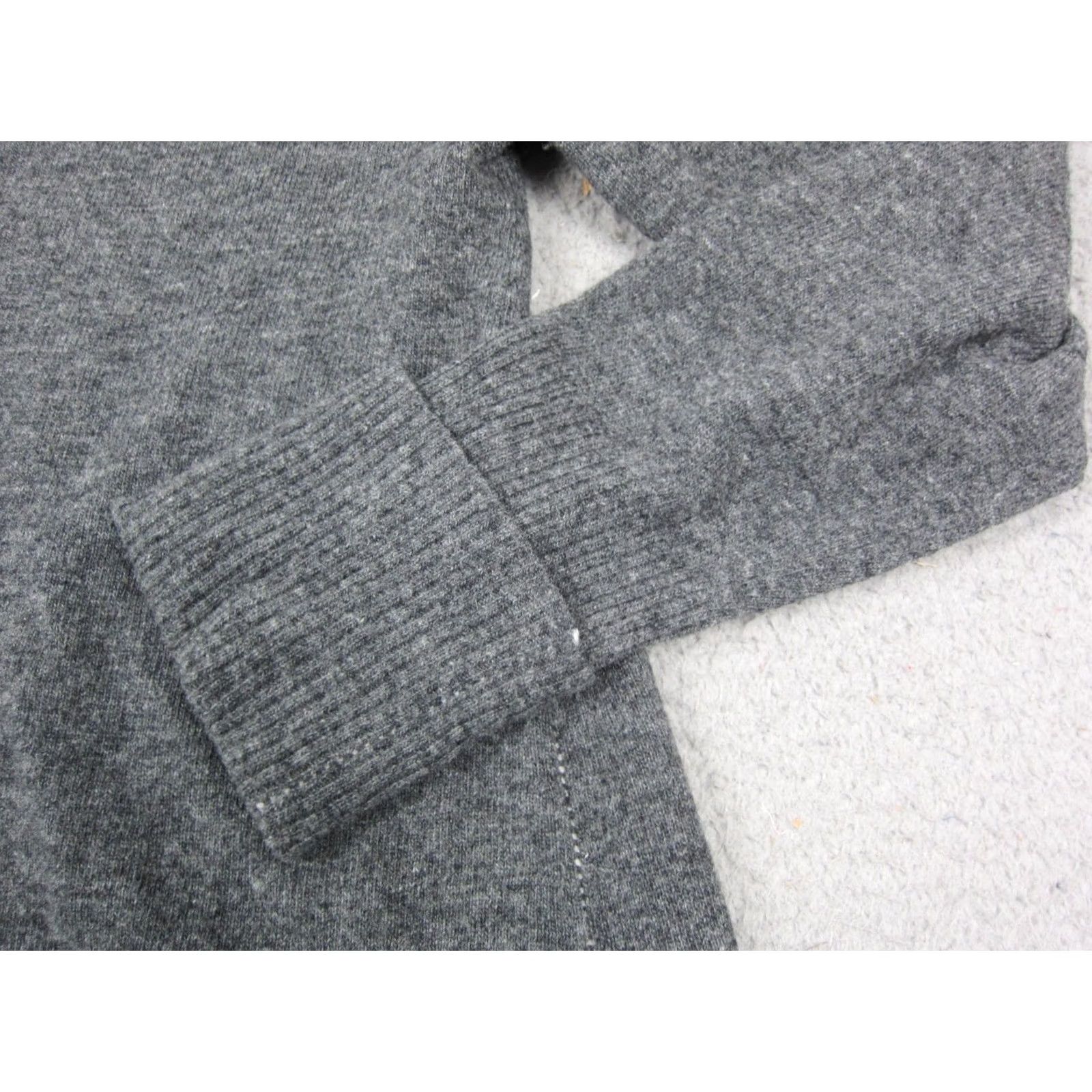 Banana Republic Banana Republic Cardigan Womens Large L Gray Merino Wool Knit Button Up Sweater Size L / US 10 / IT 46 - 4 Thumbnail