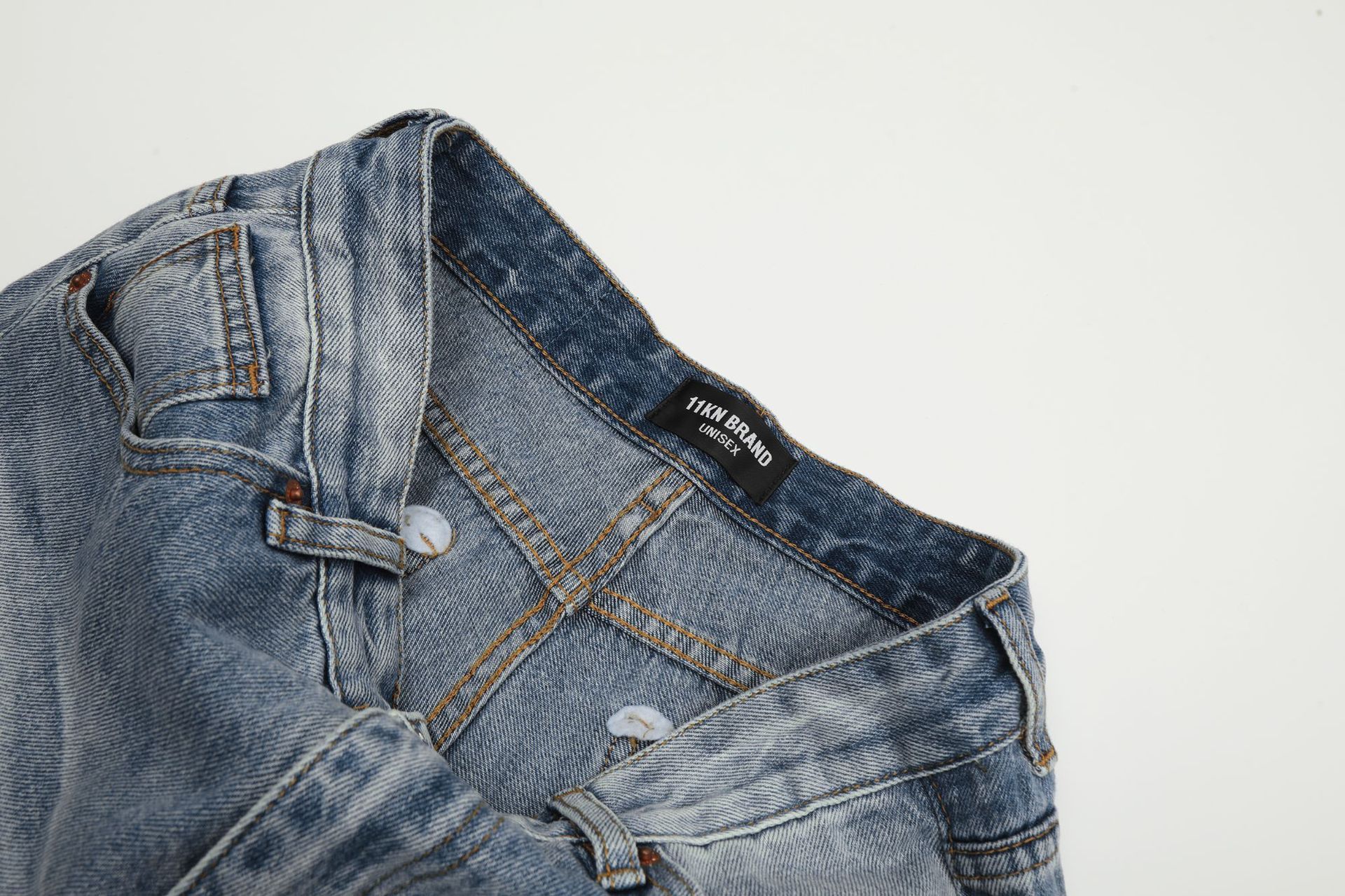 Japanese Brand × Jean American retro distressed raw edge flared jeans Size US 32 / EU 48 - 4 Thumbnail