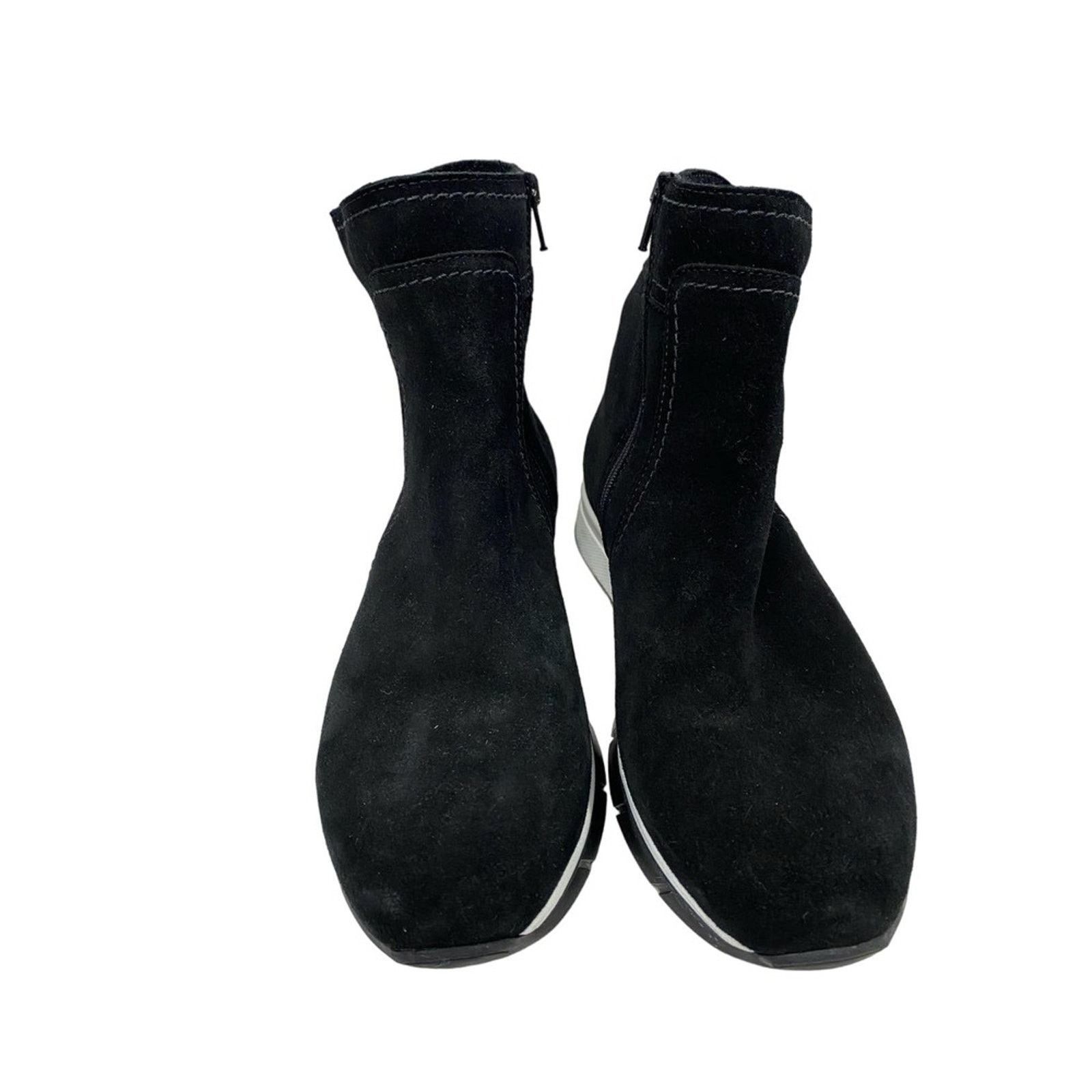Other La Canadienne Nikola Suede Sneaker Booties Black 8 M Size US 8 / IT 38 - 1 Thumbnail