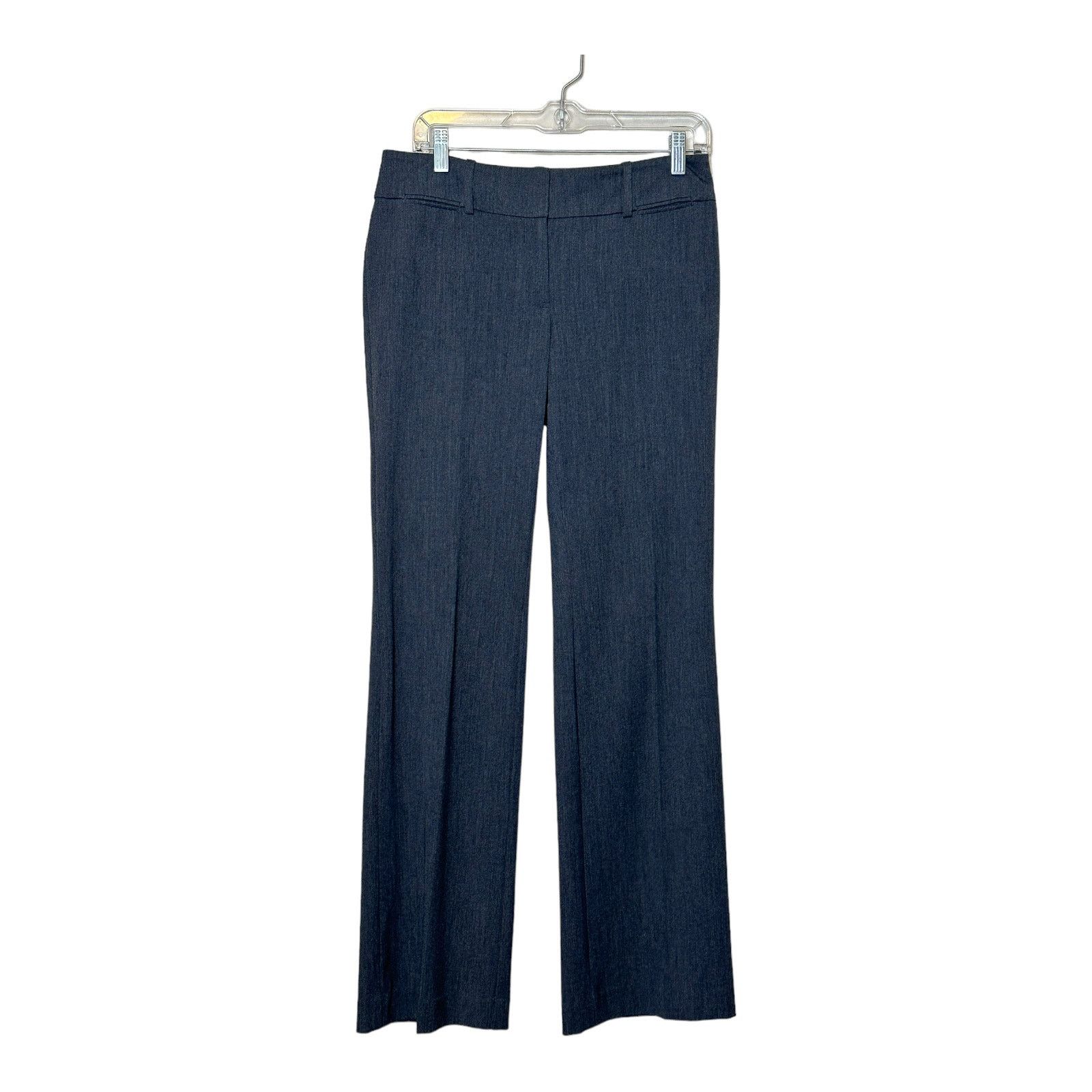 Loft Loft gray straight legs career pants size 2 Size 26" / US 2 / IT 38 - 6 Thumbnail