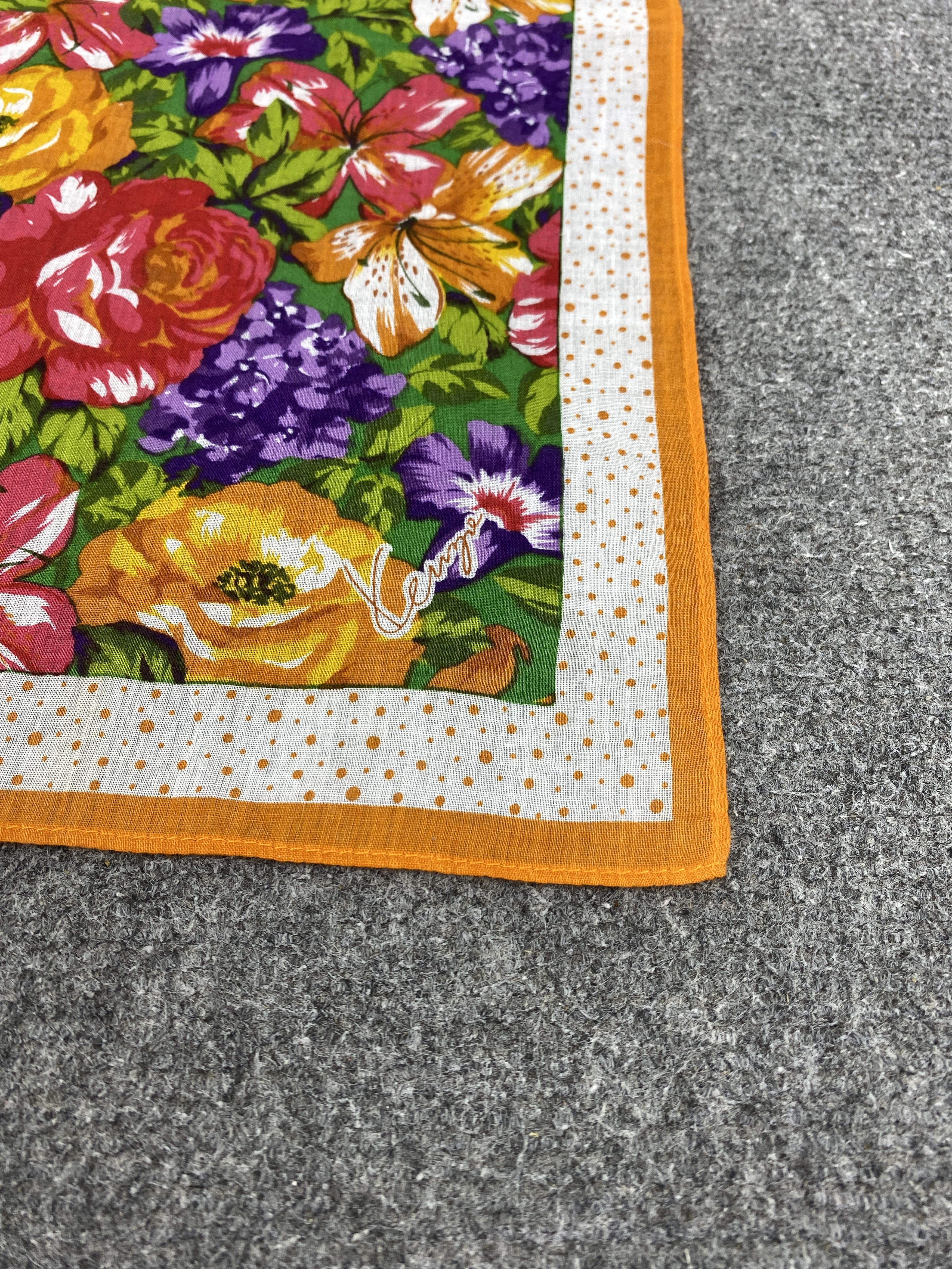 Kenzo Vintage Kenzo Handkerchief / Neckerchief KT0282 Size ONE SIZE - 5 Thumbnail