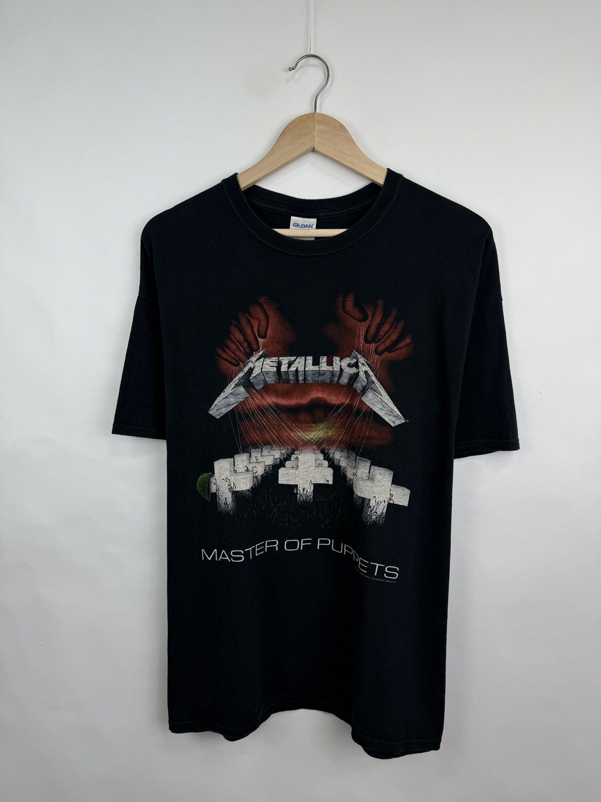 Band Tees × Metallica × Vintage 💀 Vintage Metallica Master Of Puppets Rock Band t-shirt 2007 Size US XL / EU 56 / 4 - 3 Thumbnail