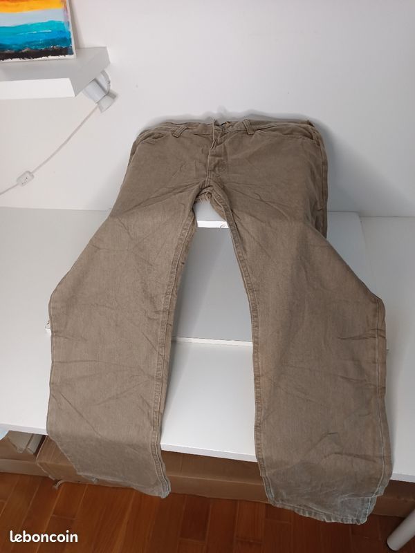 Lee Lee Regular fit Pant - Brown - Men Size US 32 / EU 48 - 1 Thumbnail