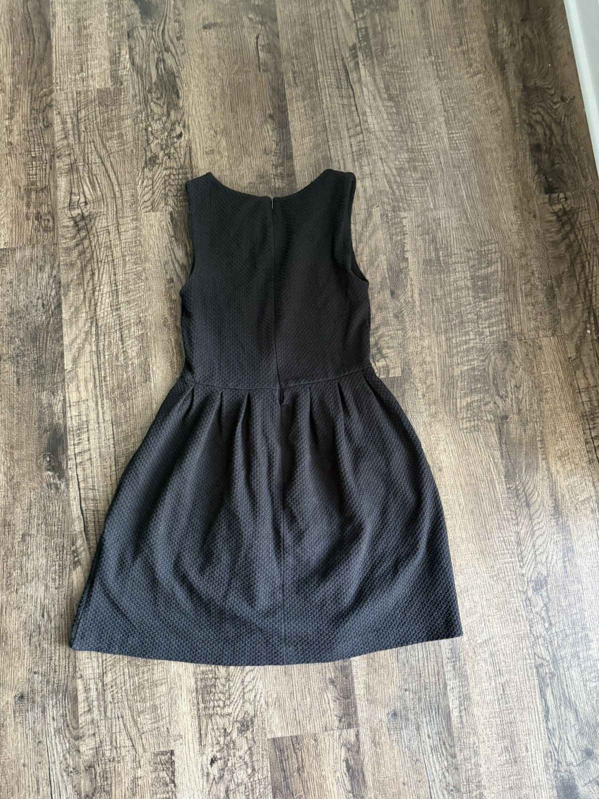 Ganni Ganni Black Textured Mini Dress size Medium Size M / US 6-8 / IT 42-44 - 3 Thumbnail
