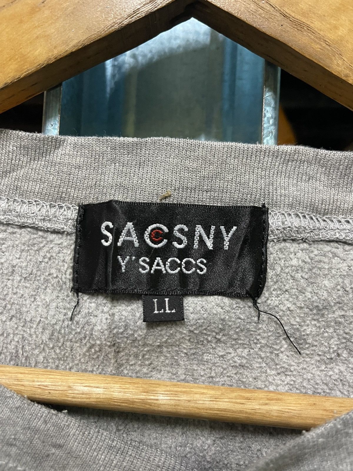 Designer Sacsny Y’Saccs Long Sleeve Henley Shirt By Yohji Yamamoto Size US L / EU 52-54 / 3 - 12 Thumbnail