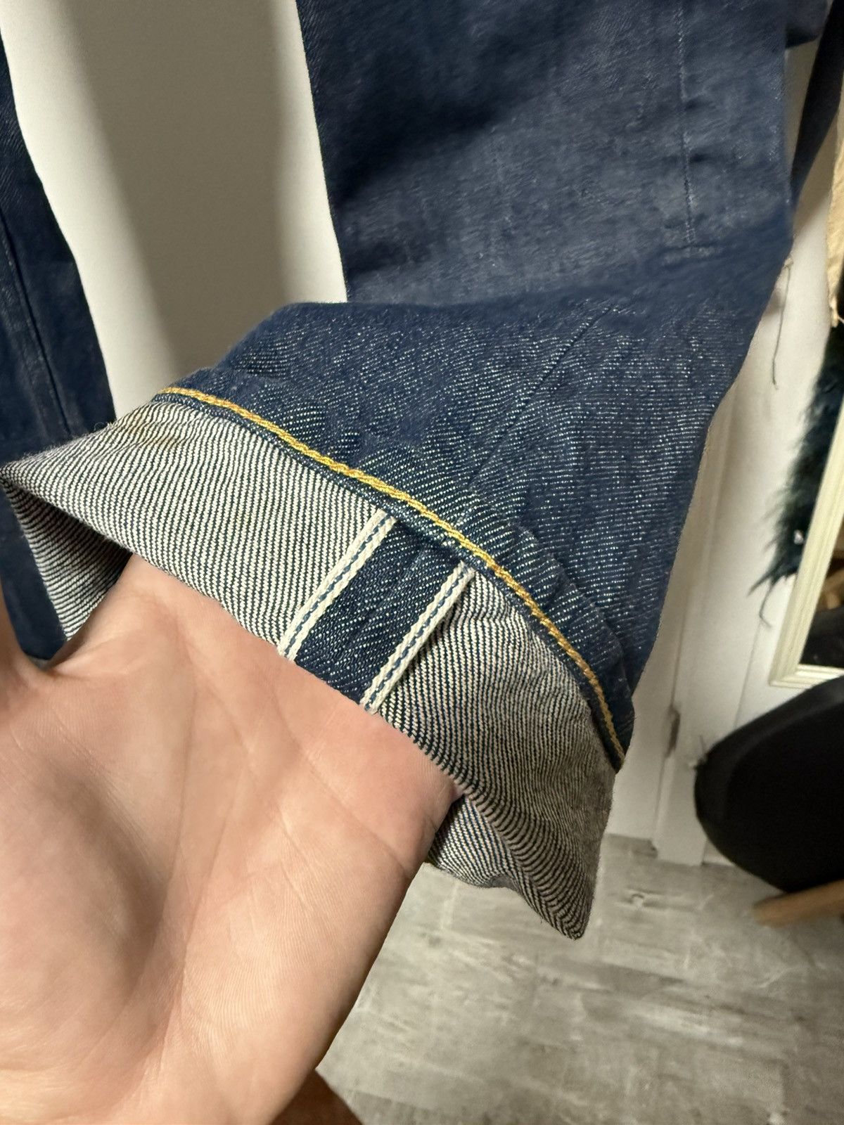 Lee Lee 101 Selvedge Denim Riders Jeans Size US 31 - 2 Thumbnail