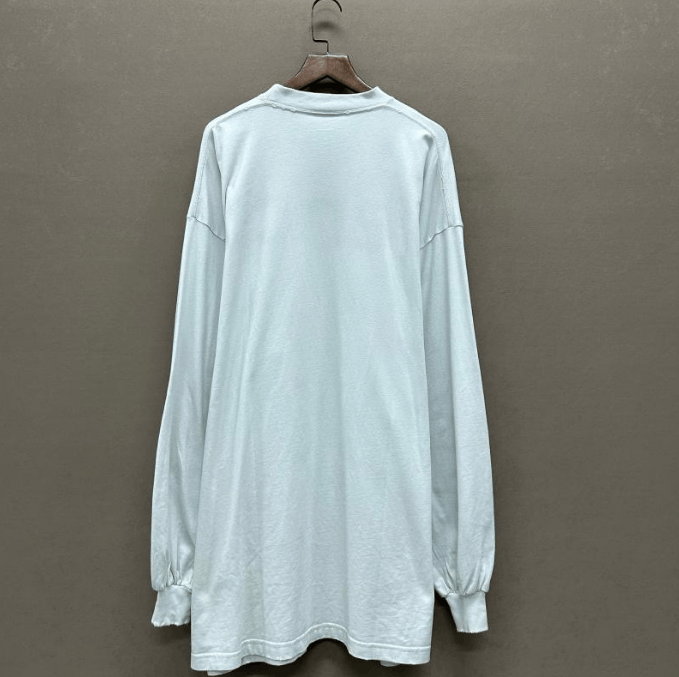 Balenciaga Balenciaga Oversized Long-Sleeve T-Shirt 2M Size US M / EU 48-50 / 2 - 2 Thumbnail