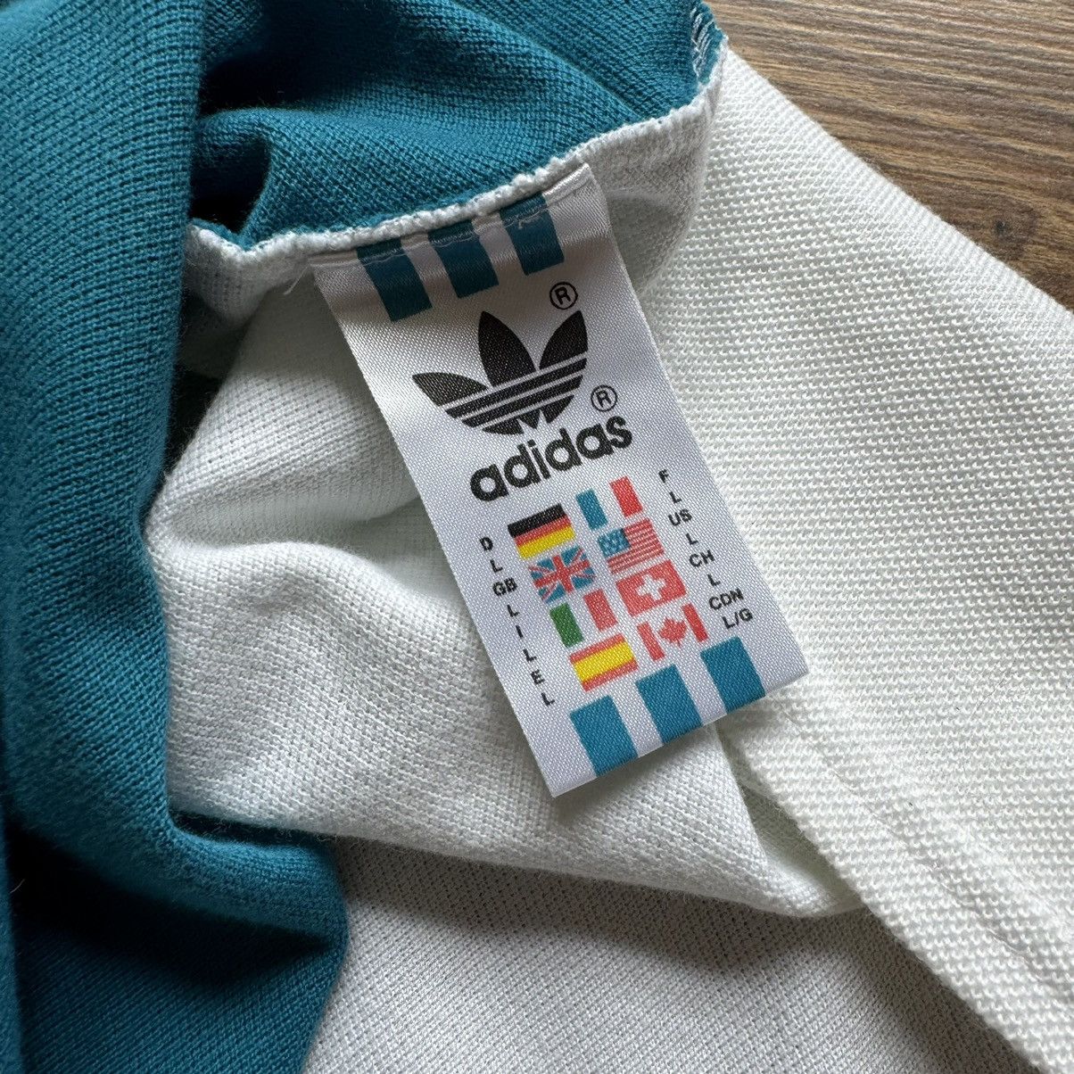 Adidas ADIDAS ATP TOUR Polo Shirt VTG 90s Short Sleeve Button Up Size US L / EU 52-54 / 3 - 6 Thumbnail