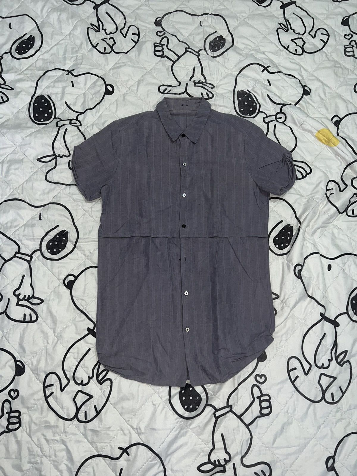 Individual Sentiments 2011 S/S Individual Sentiments - Ramie Double Layer Shirt Size US XS / EU 42 / 0 - 1 Thumbnail