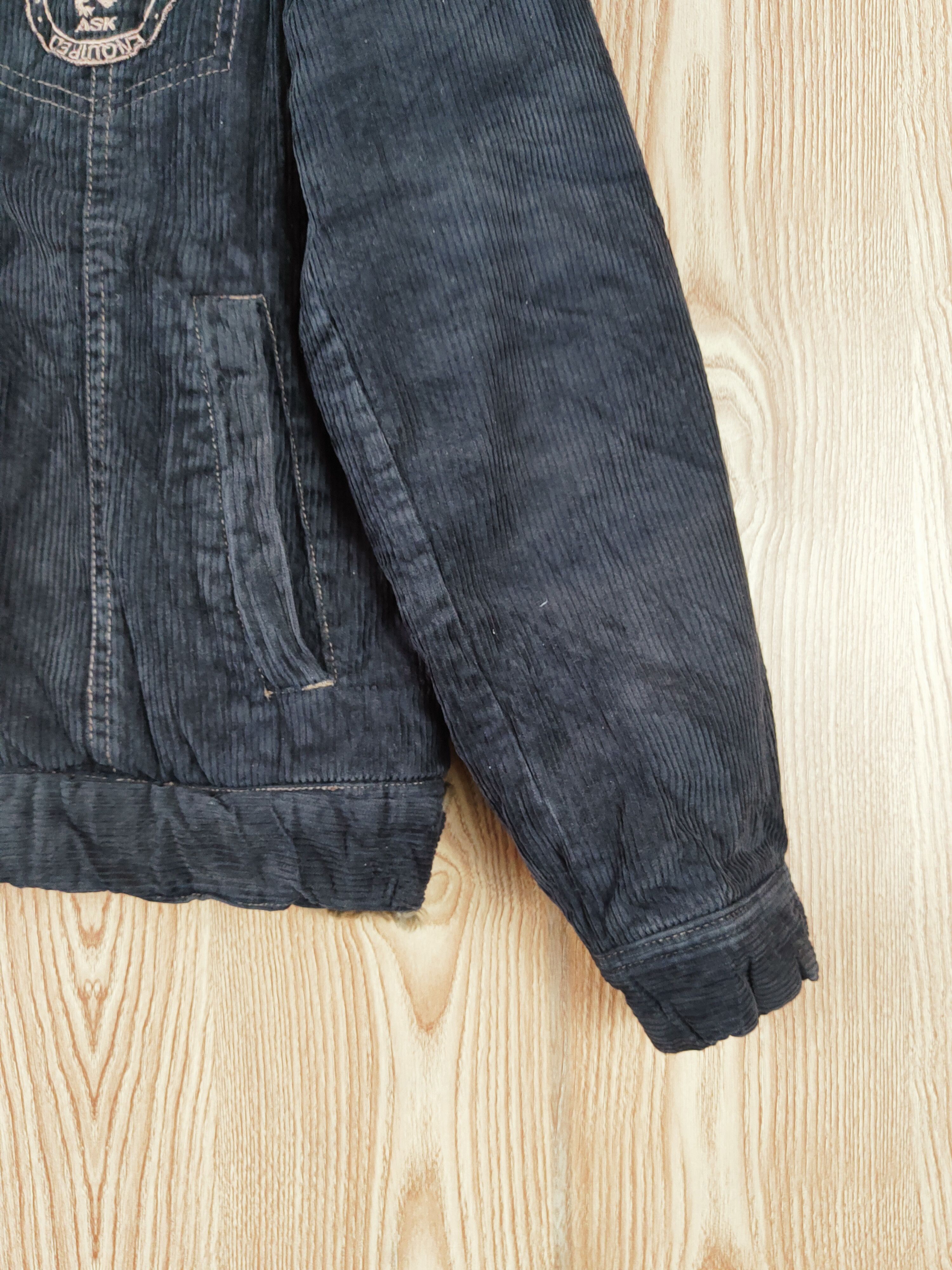 Japanese Brand Ask Black Corduroy Jackets winter #W168 Size US M / EU 48-50 / 2 - 10 Thumbnail