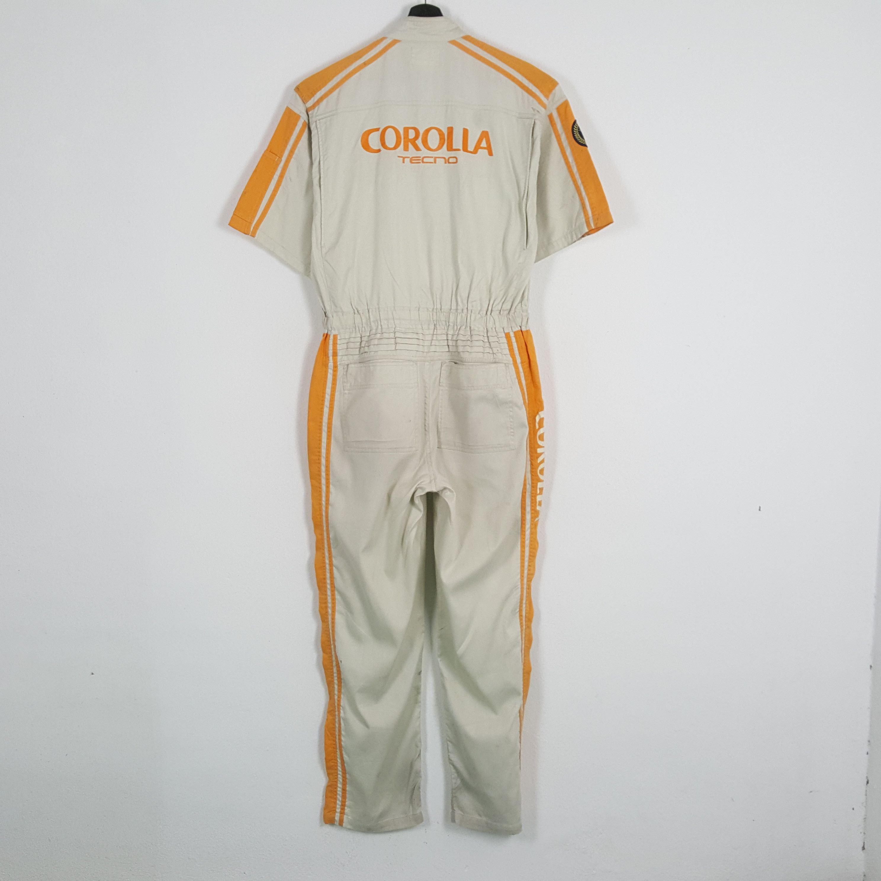 Vintage TOYOTA COROLLA TECNO Workwear Style Coverall Jacket Size US L / EU 52-54 / 3 - 1 Thumbnail