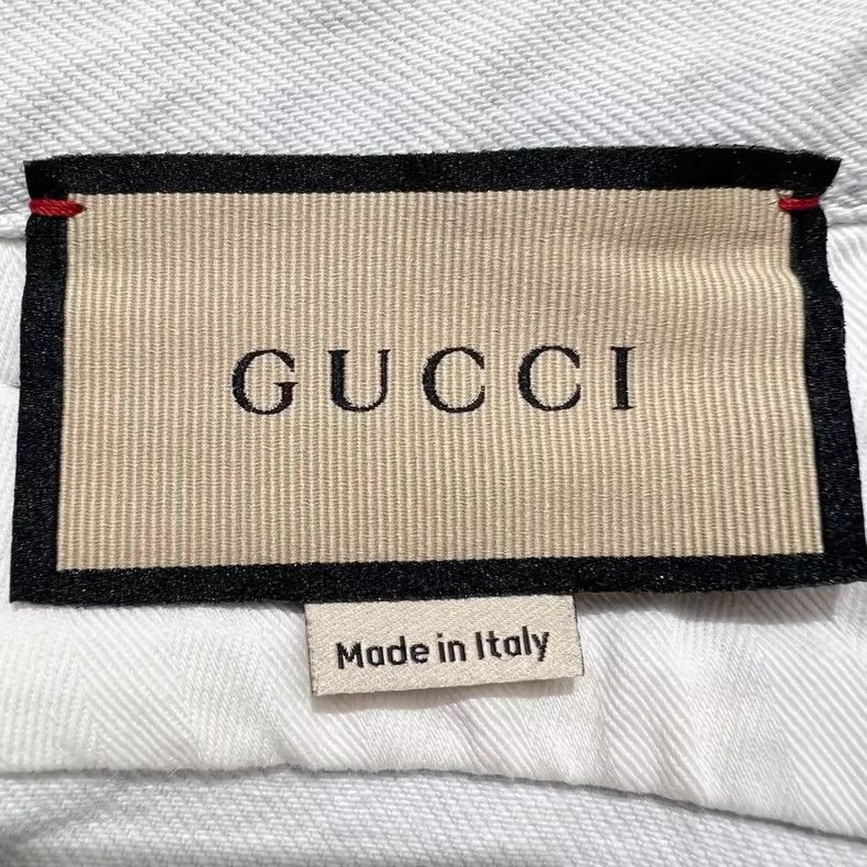 Gucci Gucci Patchwork Denim Long Pants Size 34-2506 Size 33" - 5 Thumbnail