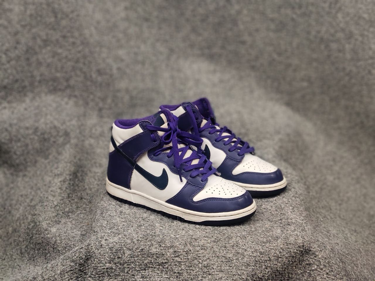 Nike Nike Dunk High Electro Purple Leather Shoes Sneaker Vintage Size US 8 / IT 38 - 6 Thumbnail