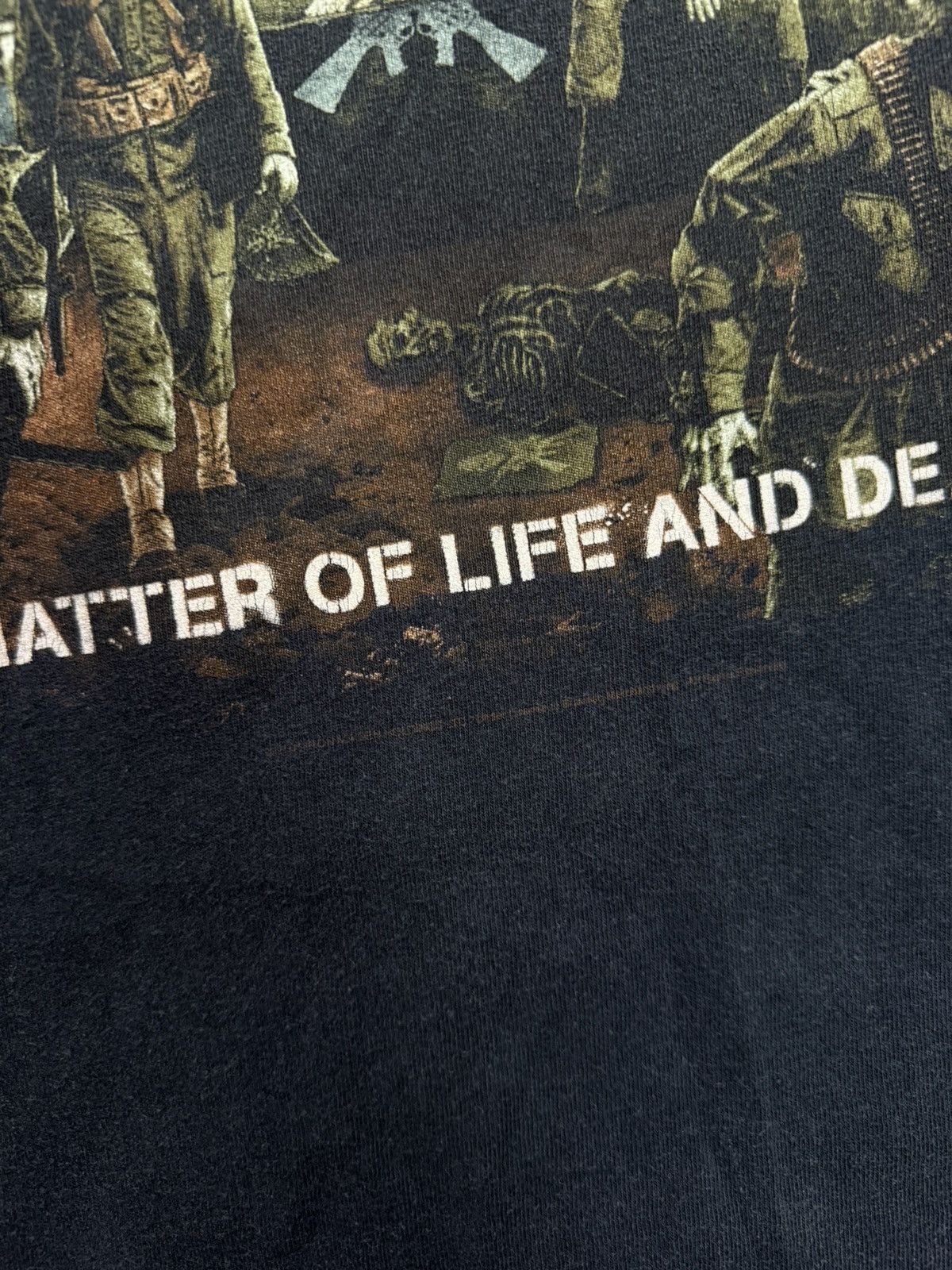 Band Tees × Vintage Vintage 2006 Iron Maiden A Matter Of Death Rock Y2K T-Shirt Size US L / EU 52-54 / 3 - 10 Thumbnail
