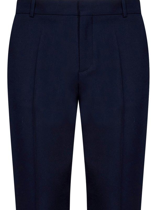 Balmain o1y0426 Casual Pant in Midnight Blue Size US 32 / EU 48 - 2 Thumbnail