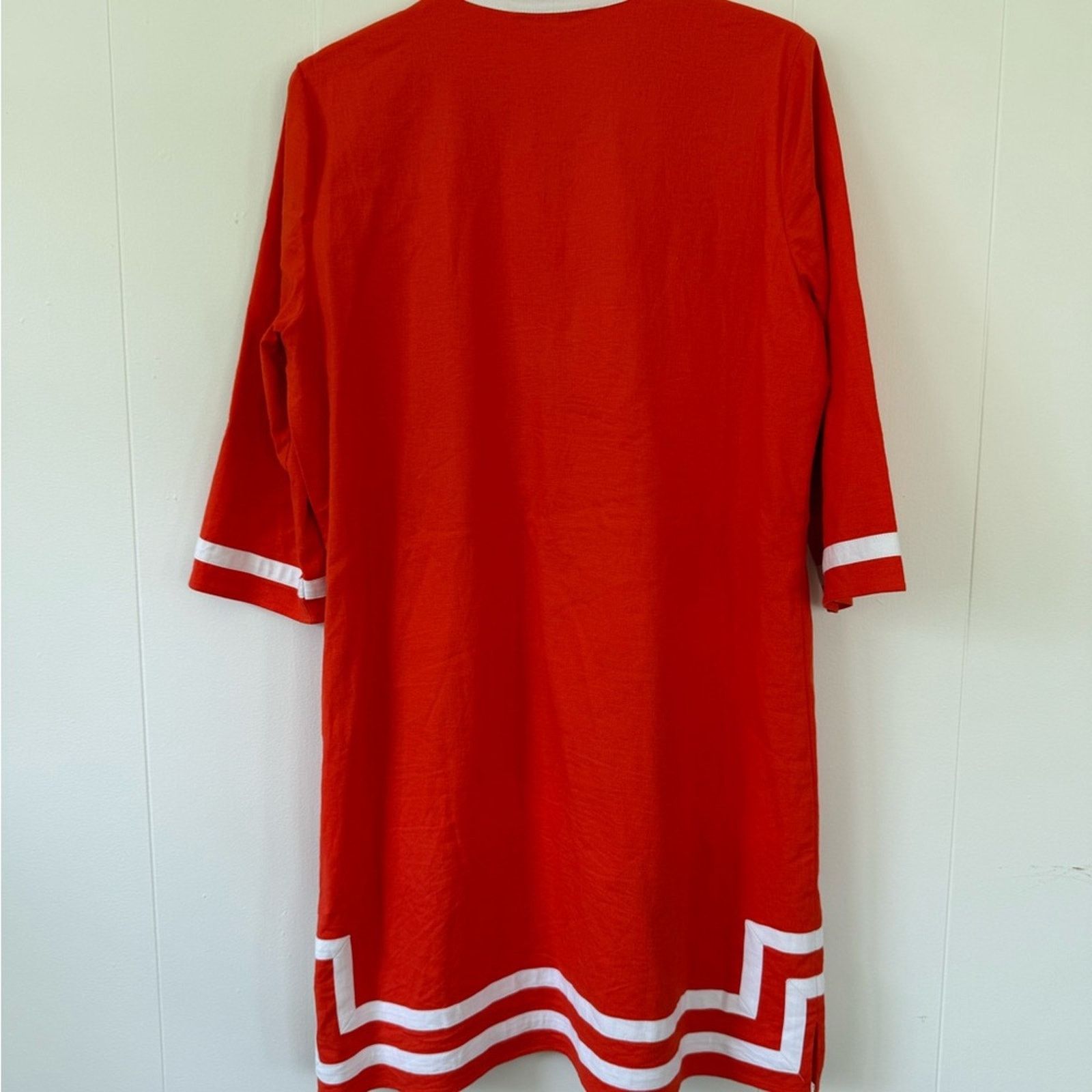 Preston & York Preston & York Size 12 Linen Blend 3/4 Sleeve Shift Dress Size XL / US 12-14 / IT 48-50 - 3 Thumbnail
