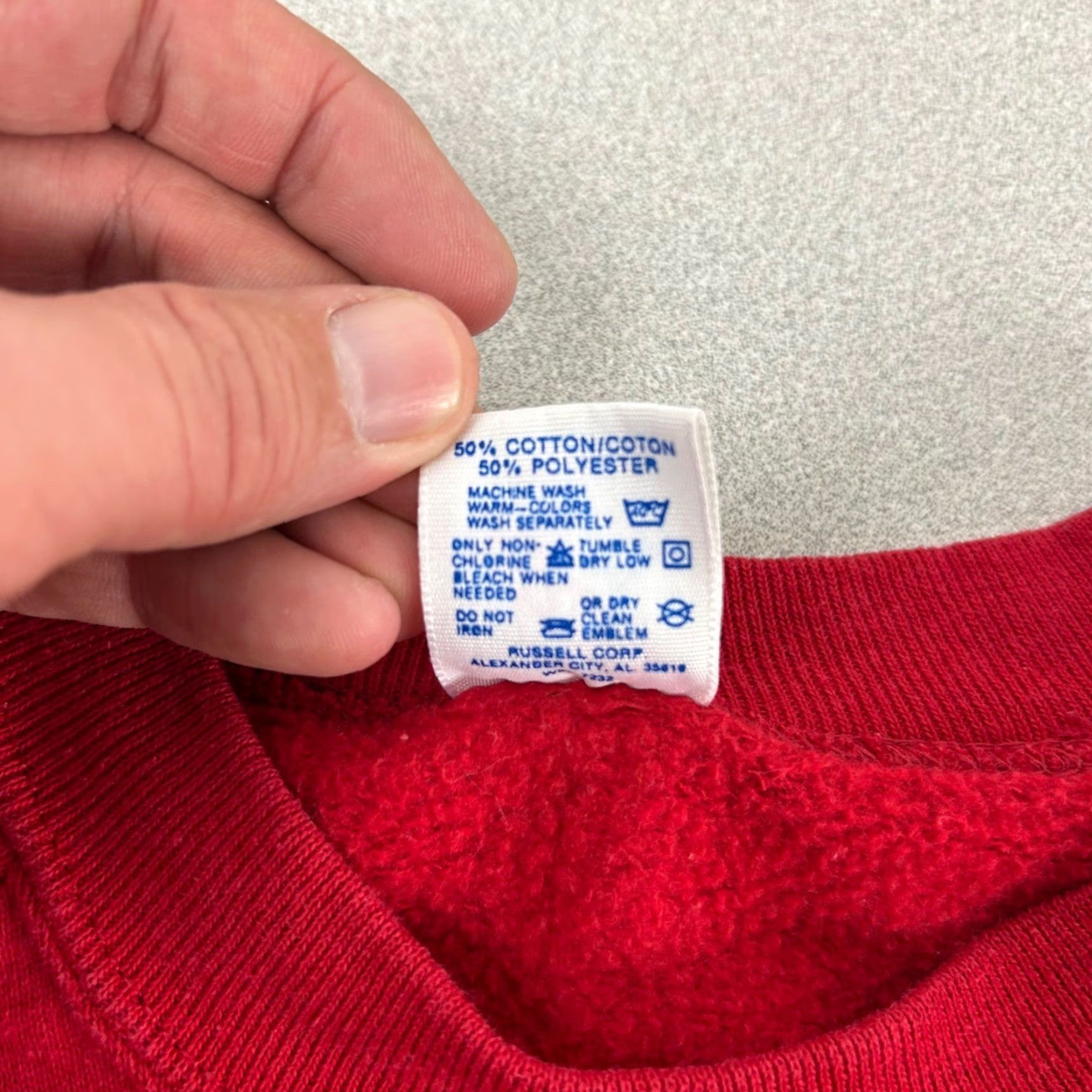 Jerzees VINTAGE Jerzees Beaver Creek Festival Atwood Kansas Crewneck Sweatshirt Red XL Men Graphic Print Pullover Cotton Polyester Knitted USA Size US XL / EU 56 / 4 - 5 Thumbnail