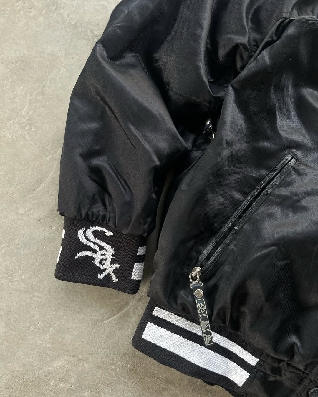 MLB Y2k MLB White Sox Chicago Double Layer Jacket Size US M / EU 48-50 / 2 - 17 Thumbnail