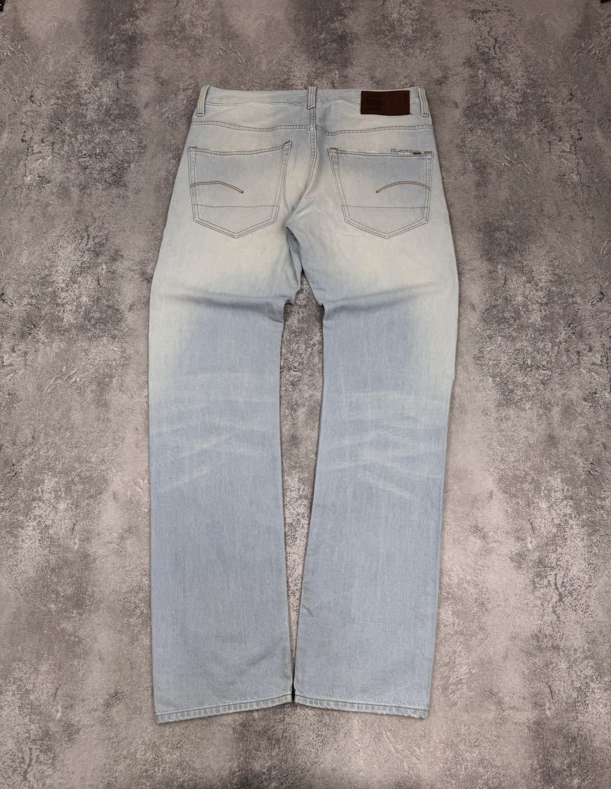 G-Star G-Star Raw Men Cotton Jeans Light Blue Washed Size 32 Size US 32 / EU 48 - 1 Thumbnail