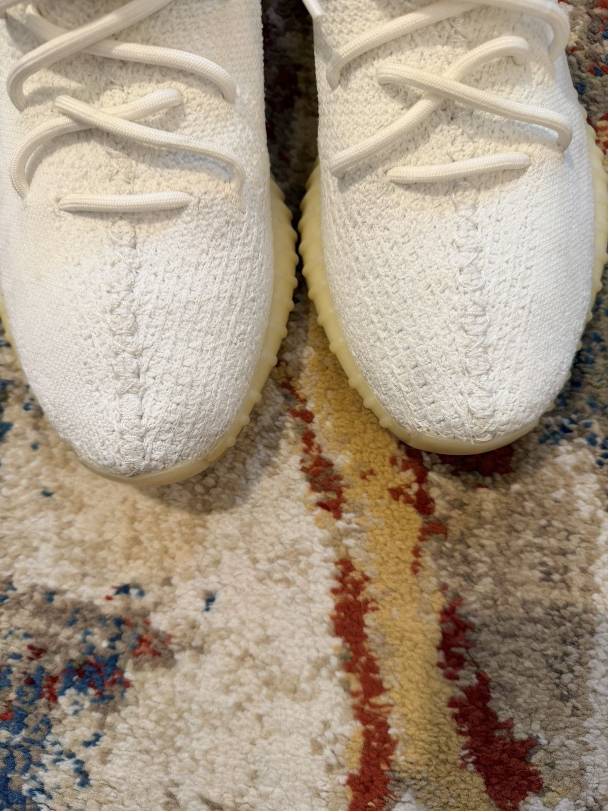 Yeezy Adidas yeezy 350 boost triple white Size US 10.5 / EU 43-44 - 5 Thumbnail