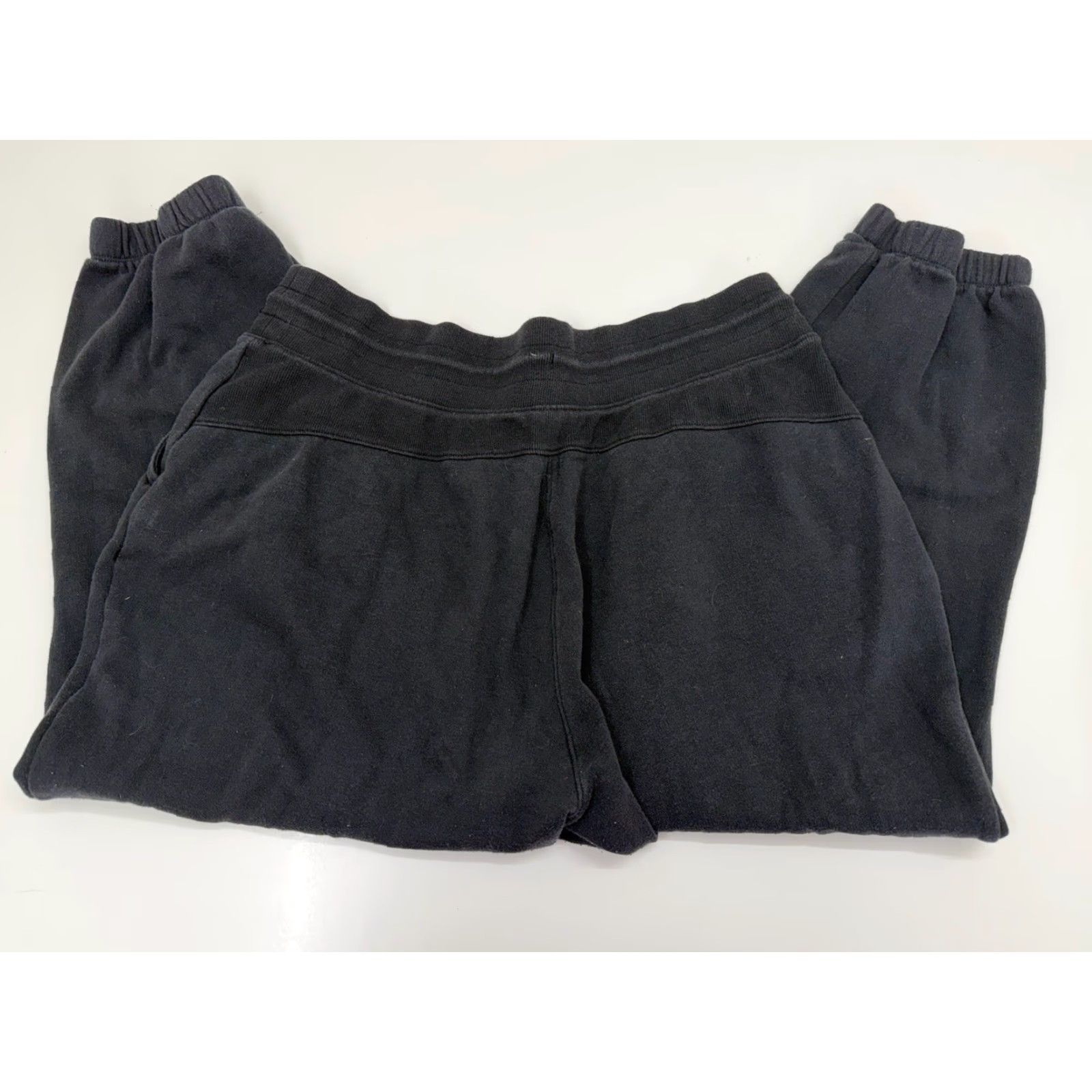 Vintage All In Motion Womens Sweatpants Jogger Black Size L Drawstring Pocketed Comfort Casual Size 36" / US 14 / IT 50 - 7 Thumbnail