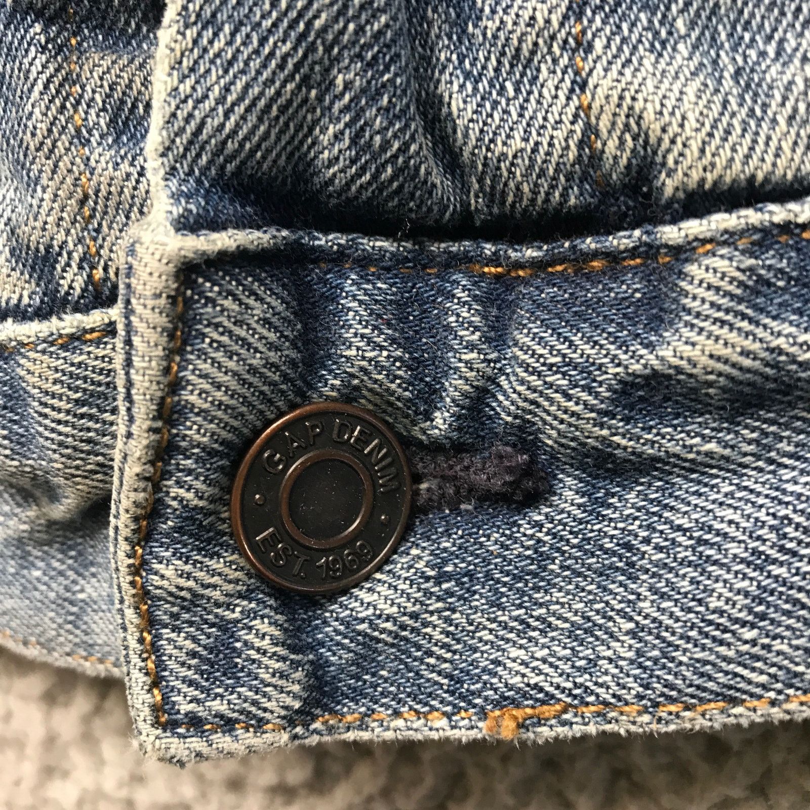 Gap Vintage Gap Denim Trucker Jacket Women S Long Sleeve Blue Size S / US 4 / IT 40 - 5 Thumbnail