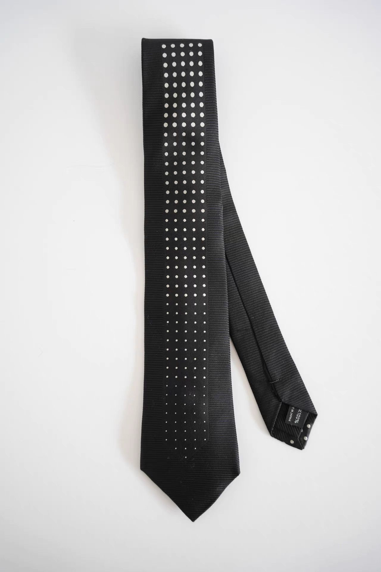 Yohji Yamamoto SS18 “南無阿弥陀仏” Square Tie | Grailed